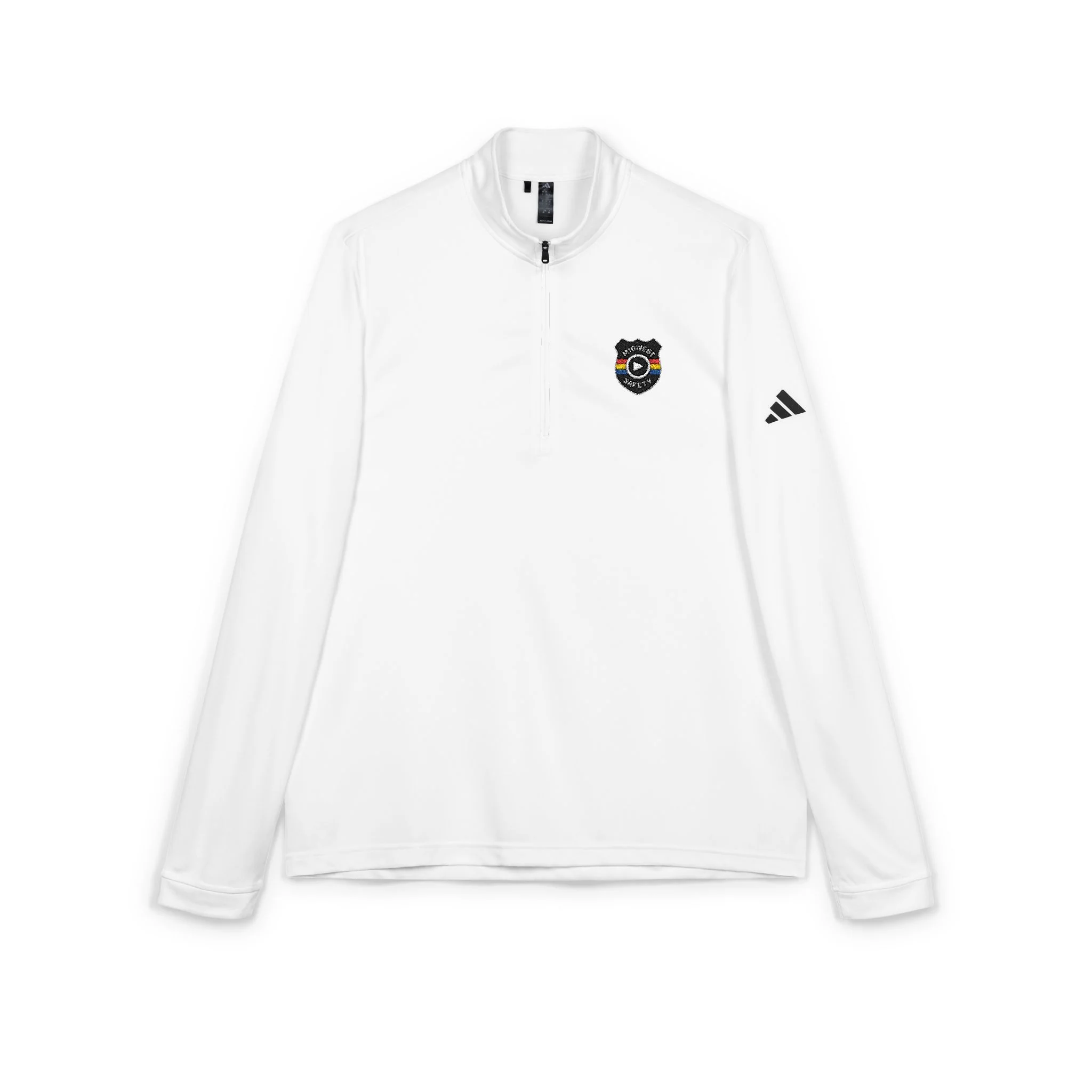 adidas® Embroidered Quarter-Zip Pullover, Stylish Activewear for Sports, Ideal for Gym & Outdoor Activities, Perfect Gift for Fitness [...] - Image 11
