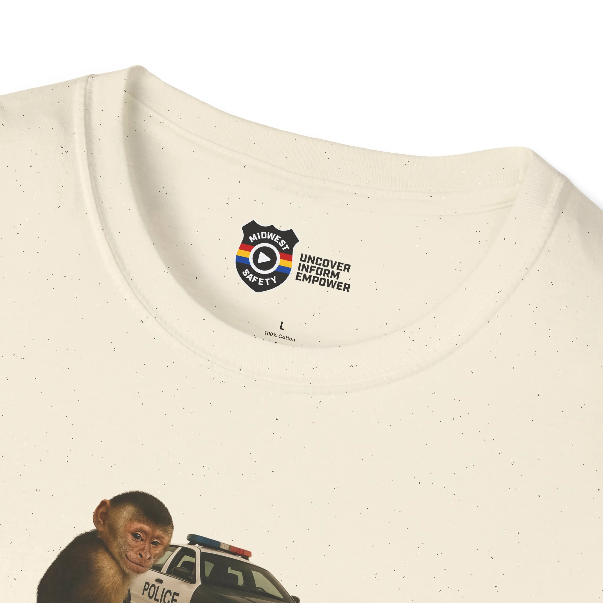 Went Bananas Unisex Softstyle Police Silly T-Shirt - Fun & Quirky Graphic Tee - Image 22