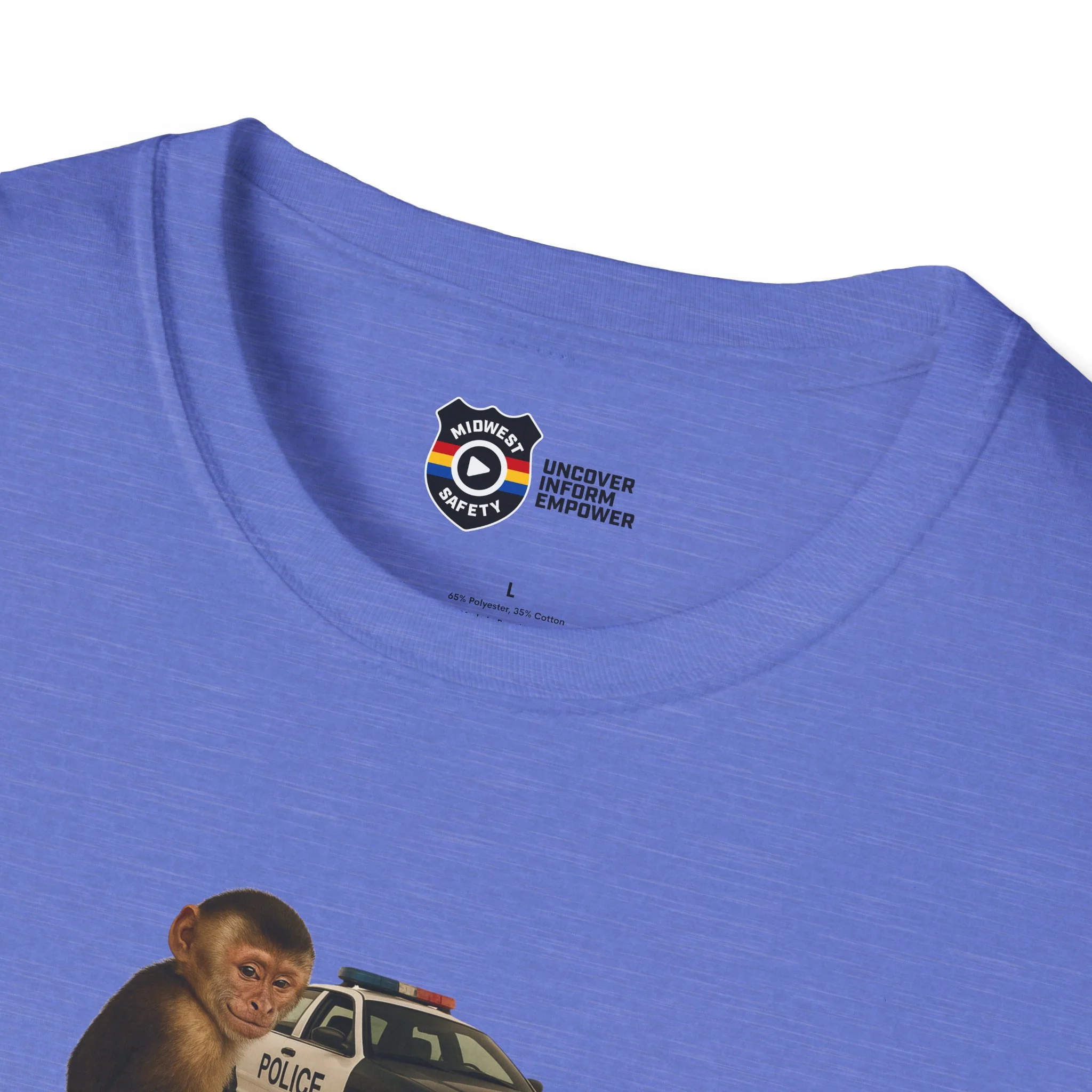 Went Bananas Unisex Softstyle Police Silly T-Shirt - Fun & Quirky Graphic Tee - Image 33