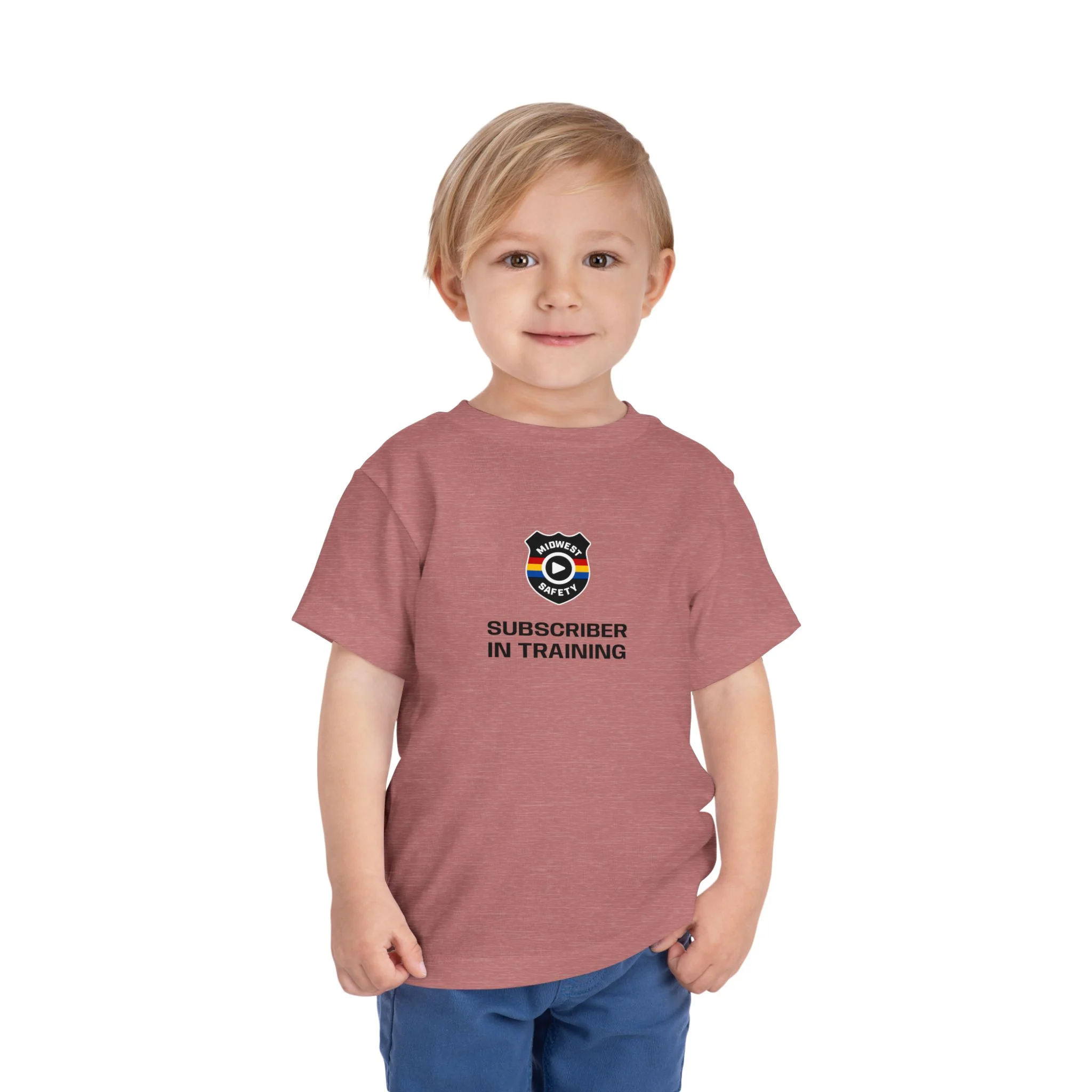 “Subscriber in Training” Adorable Toddler T-Shirt with Funny Design - Image 14