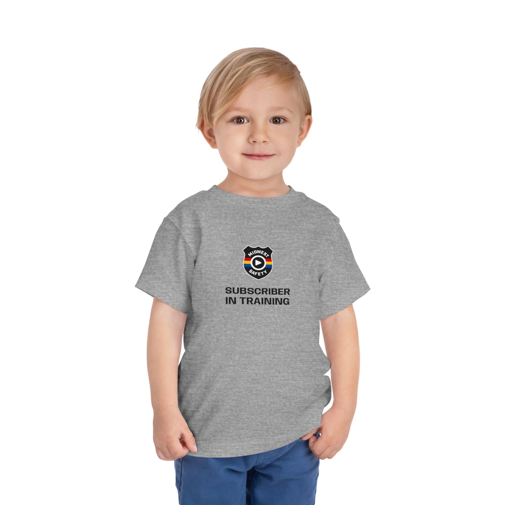 “Subscriber in Training” Adorable Toddler T-Shirt with Funny Design - Image 17