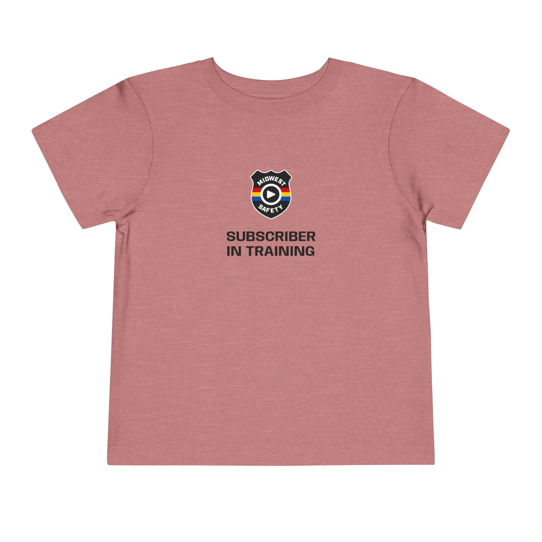 “Subscriber in Training” Adorable Toddler T-Shirt with Funny Design - Image 3