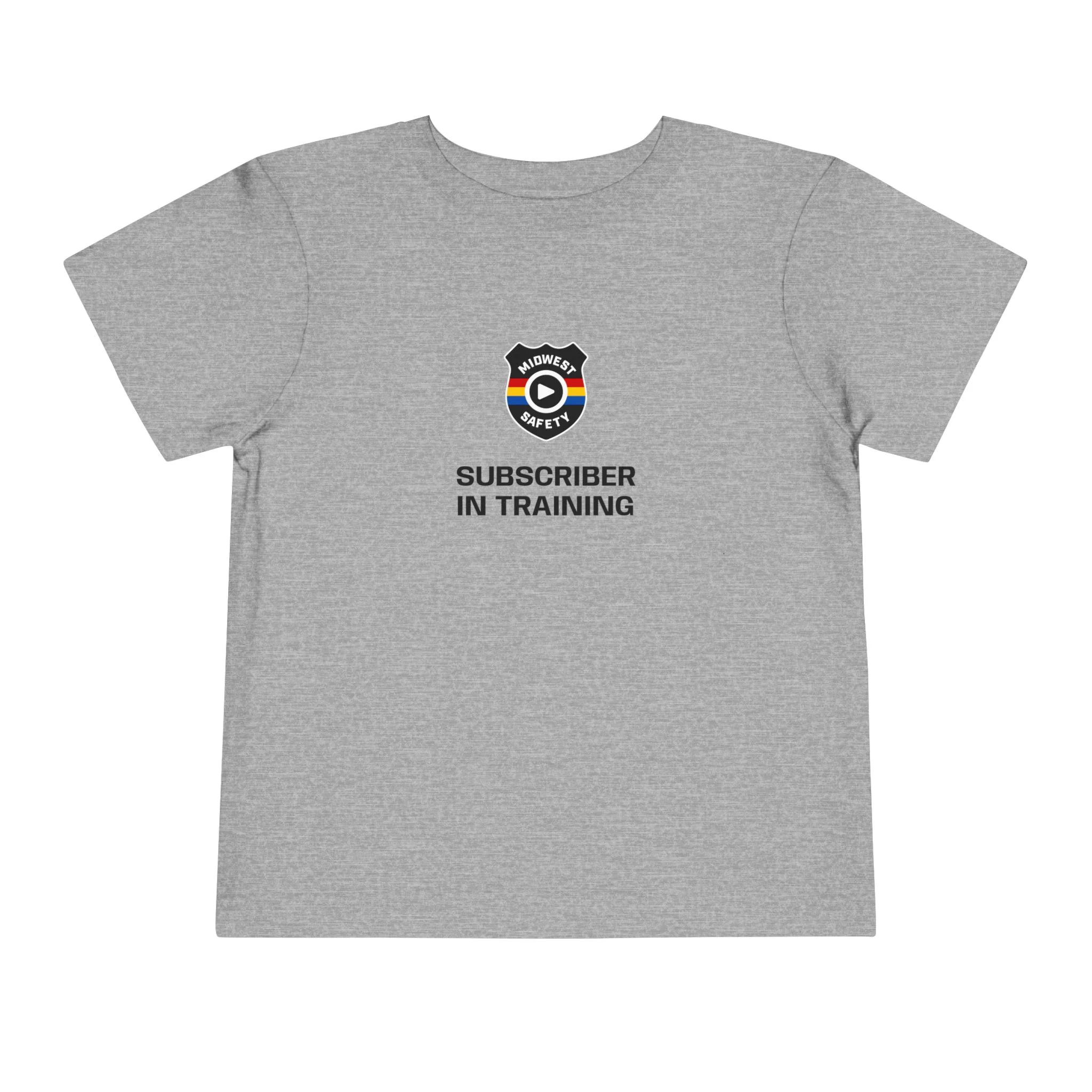 “Subscriber in Training” Adorable Toddler T-Shirt with Funny Design - Image 4