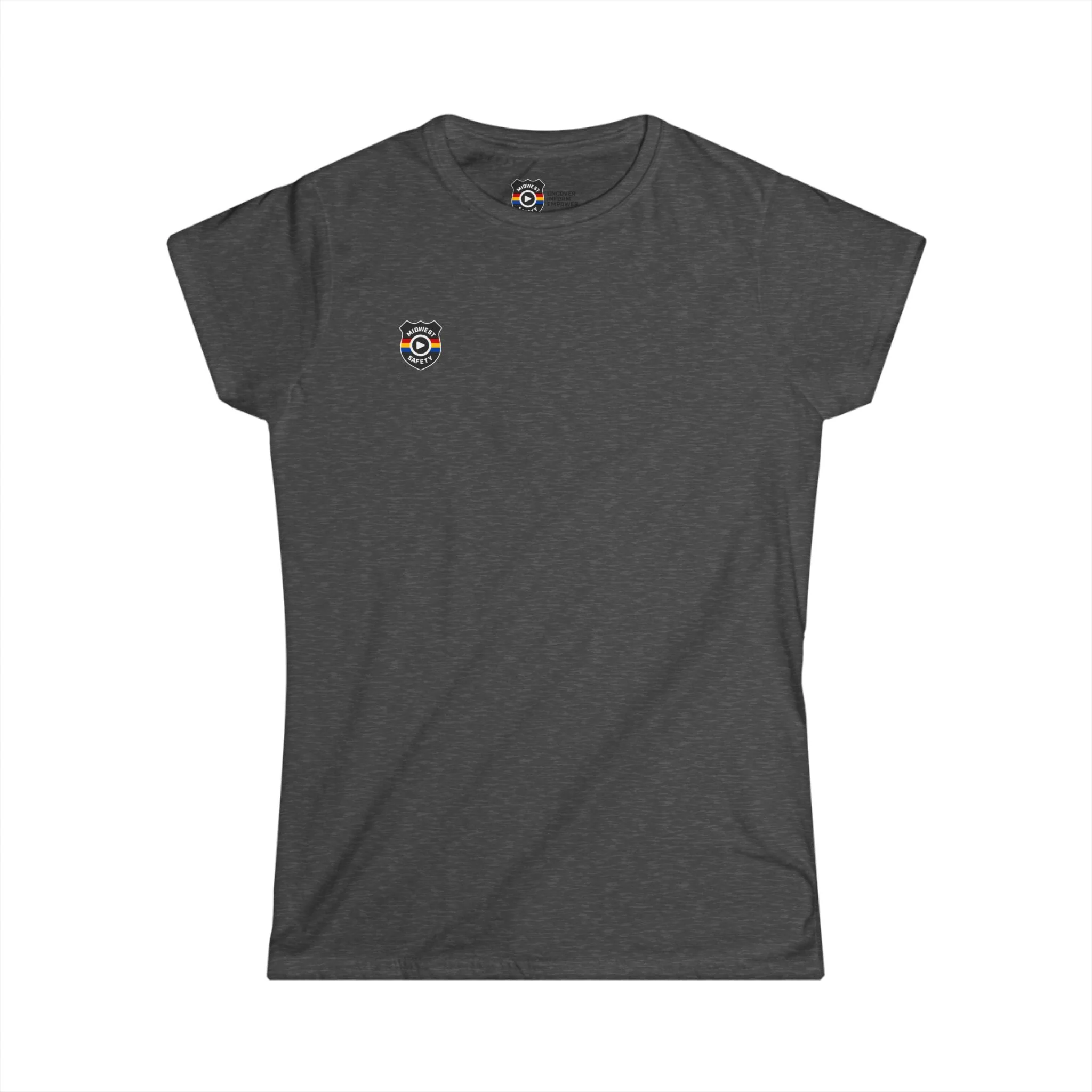 Midwest Safety Women's Softstyle Tee - Comfortable Casual Wear - Alternate Logo - Image 3
