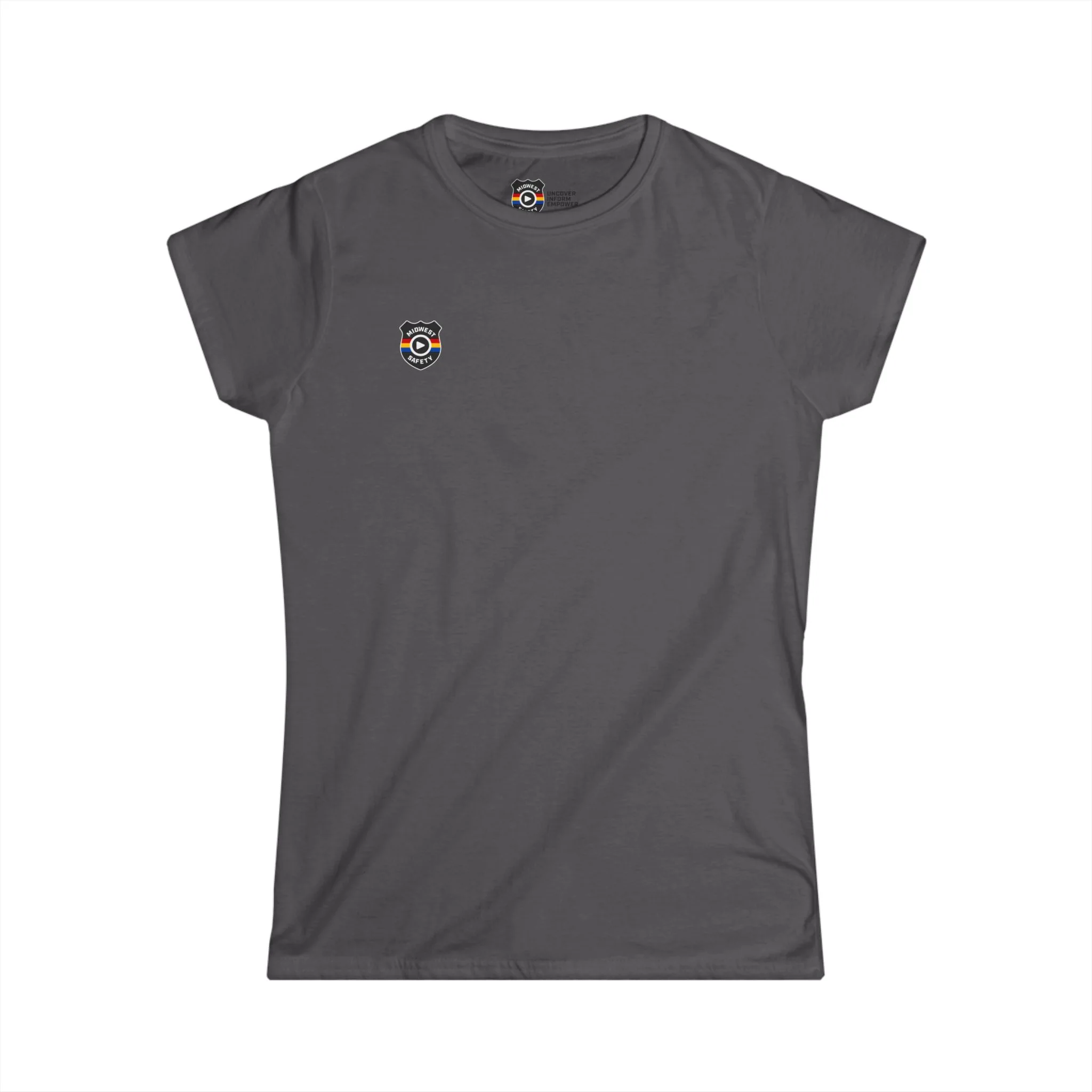 Midwest Safety Women's Softstyle Tee - Comfortable Casual Wear - Alternate Logo - Image 4