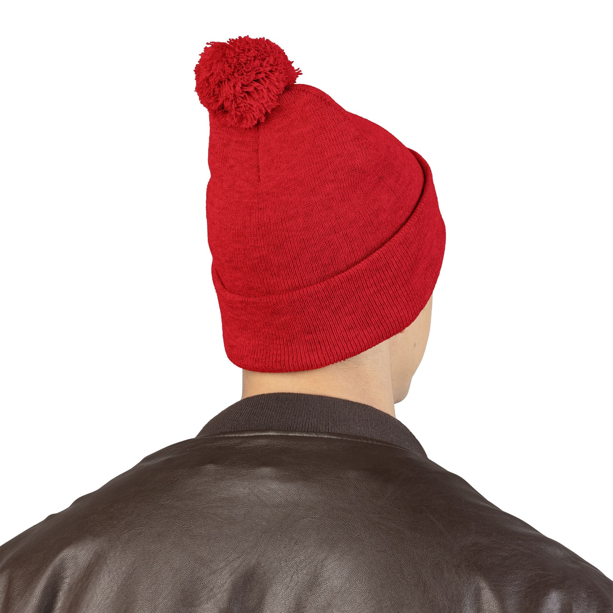 Cozy Pom-Pom Knit Cap for Winter Adventures, Warm Winter Beanie, Custom Embroidered Hat, Gift for Him and Her, Fashionable Knit Cap - Image 24