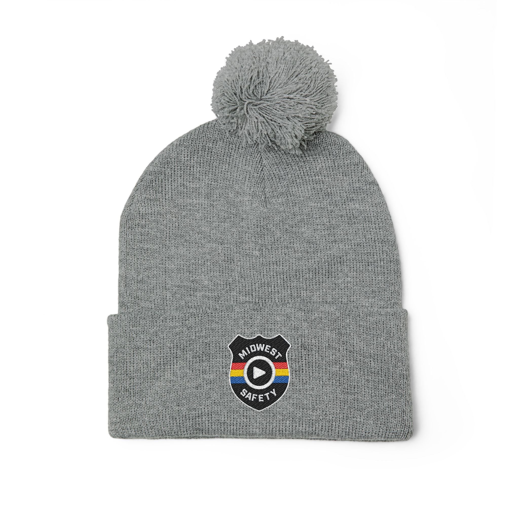Cozy Pom-Pom Knit Cap - Stylish Winter Beanie, Holiday Gift, Warm Hat for Outdoor Activities, Beanie with Custom Embroidery - Image 16