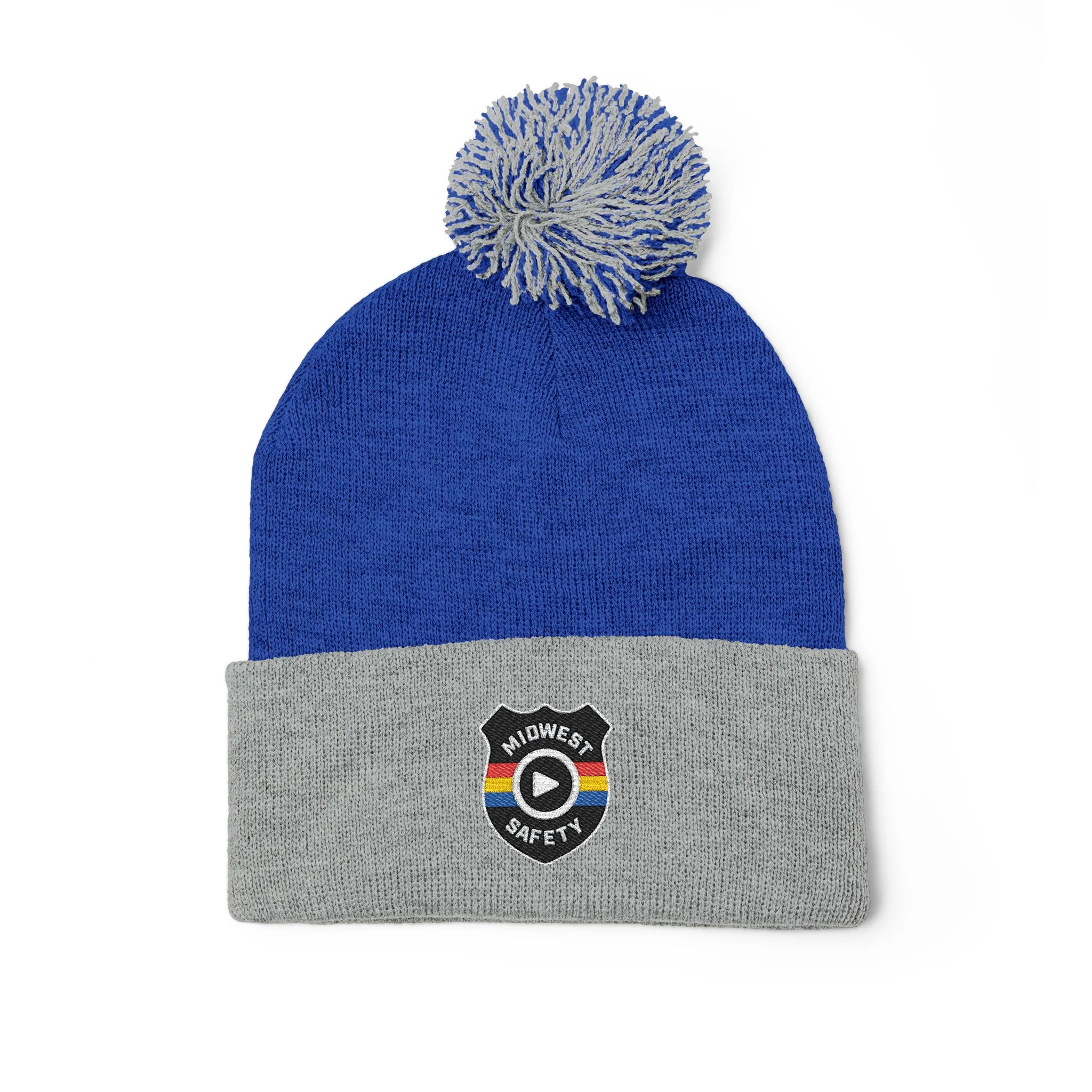 Cozy Pom-Pom Knit Cap - Stylish Winter Beanie, Holiday Gift, Warm Hat for Outdoor Activities, Beanie with Custom Embroidery - Image 20