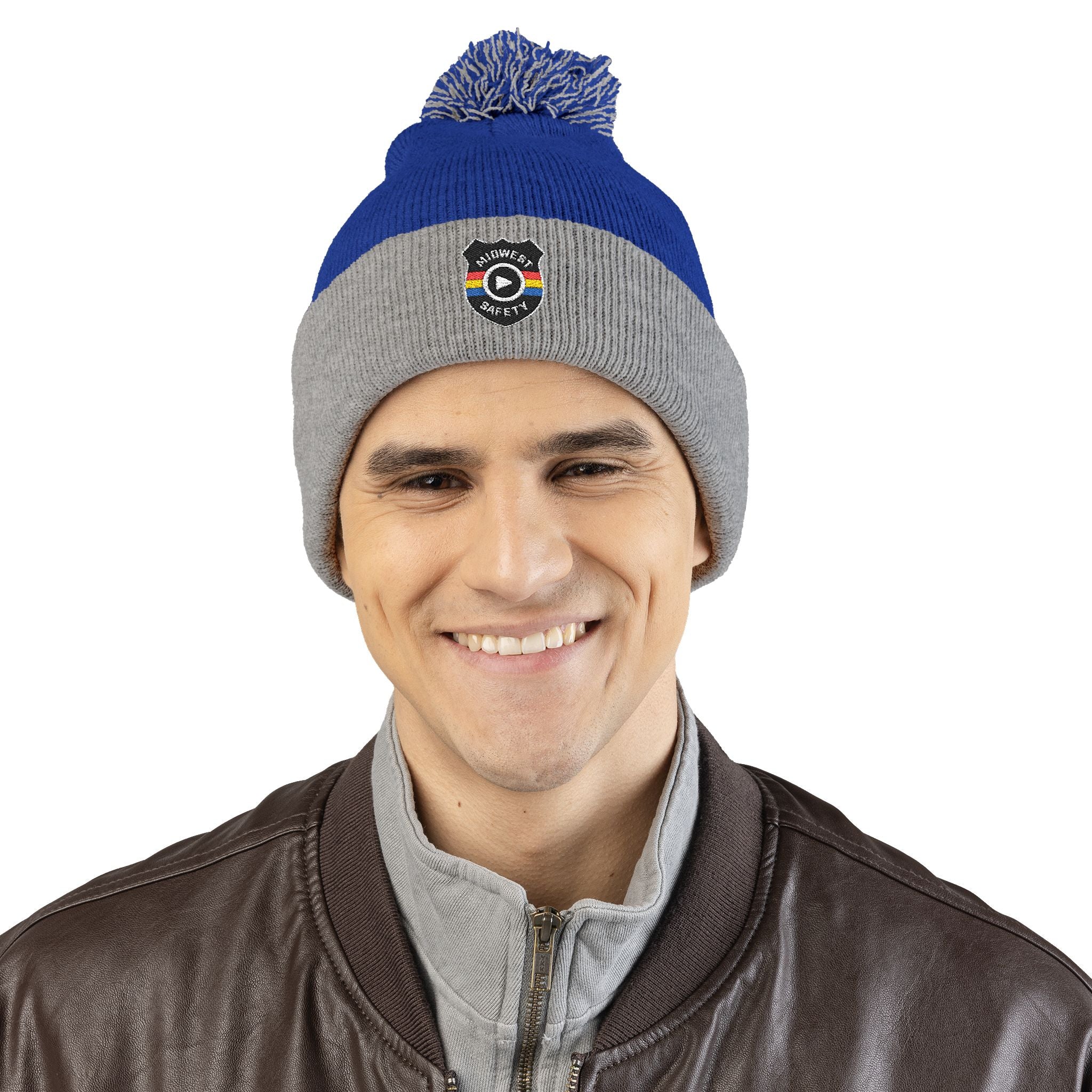 Cozy Pom-Pom Knit Cap - Stylish Winter Beanie, Holiday Gift, Warm Hat for Outdoor Activities, Beanie with Custom Embroidery - Image 21