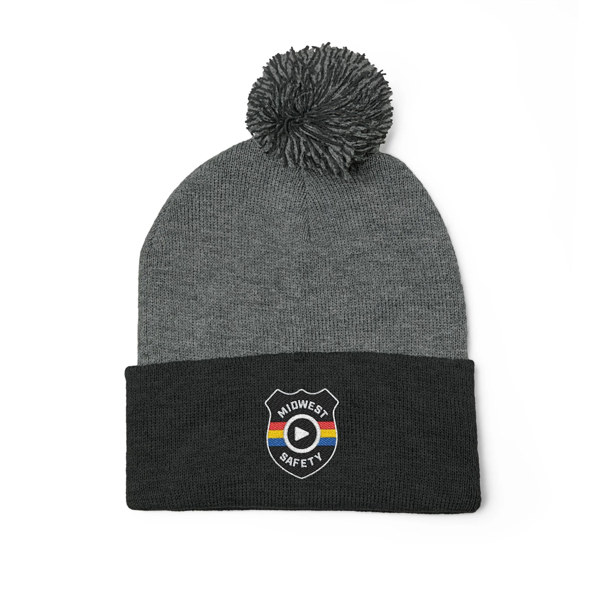 Cozy Pom-Pom Knit Cap - Stylish Winter Beanie, Holiday Gift, Warm Hat for Outdoor Activities, Beanie with Custom Embroidery - Image 24