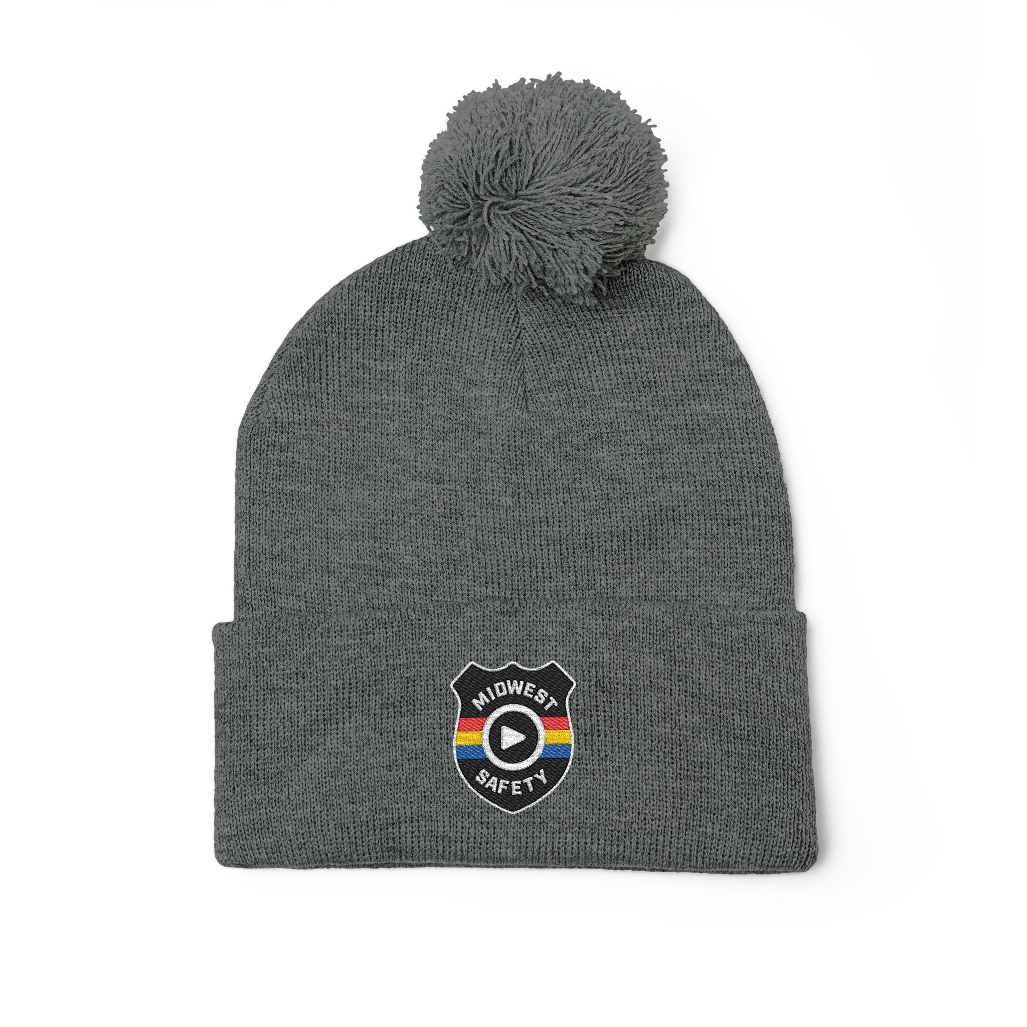 Cozy Pom-Pom Knit Cap - Stylish Winter Beanie, Holiday Gift, Warm Hat for Outdoor Activities, Beanie with Custom Embroidery - Image 28