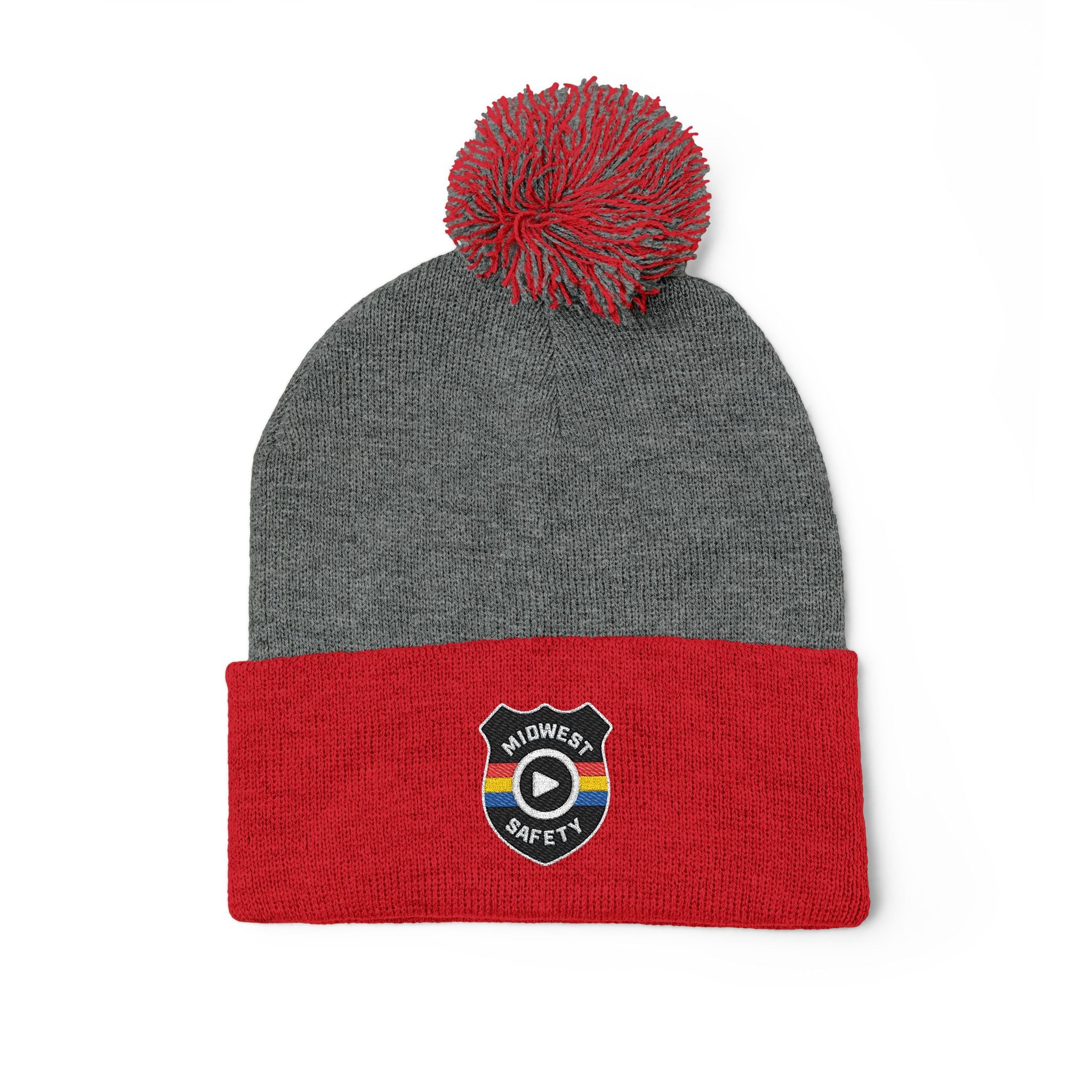 Cozy Pom-Pom Knit Cap - Stylish Winter Beanie, Holiday Gift, Warm Hat for Outdoor Activities, Beanie with Custom Embroidery - Image 36
