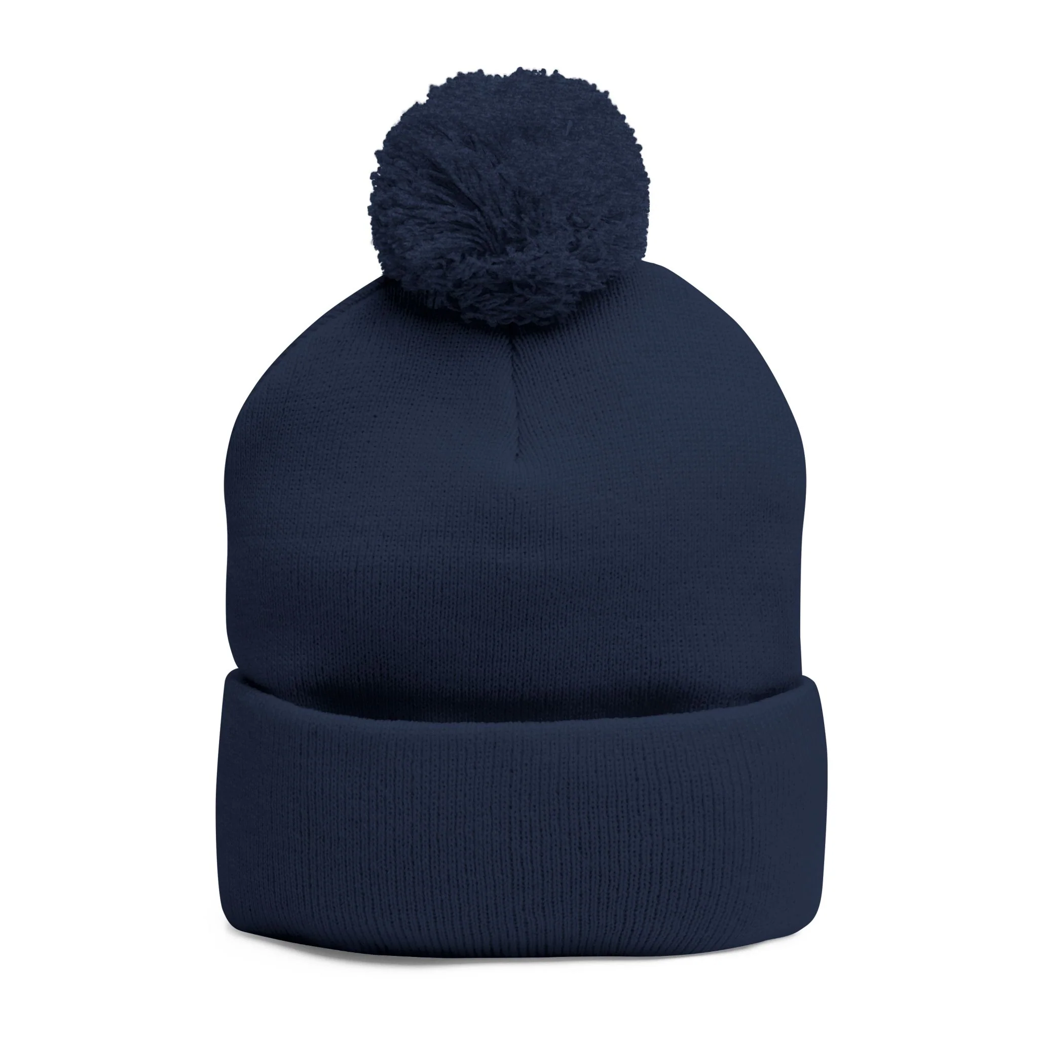 Cozy Pom-Pom Knit Cap - Stylish Winter Beanie, Holiday Gift, Warm Hat for Outdoor Activities, Beanie with Custom Embroidery - Image 39