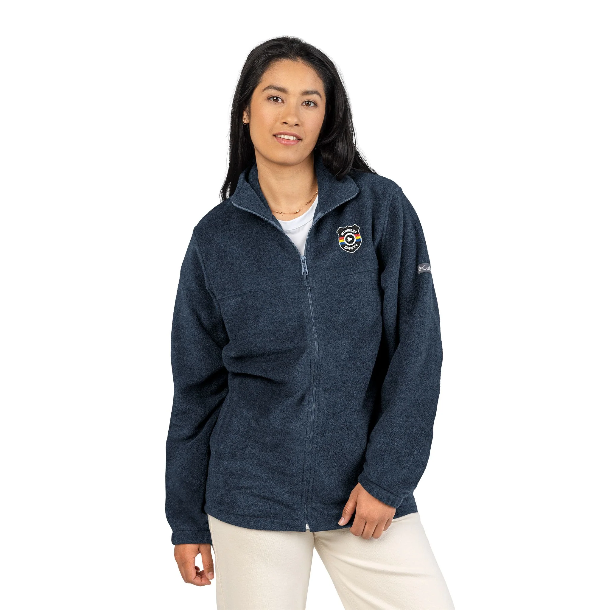 Cozy Unisex Fleece Jacket with Custom Embroidery | Perfect Gift for Outdoors & Layering, Great for Fall & Winter Activities, Casual [...] - Image 11