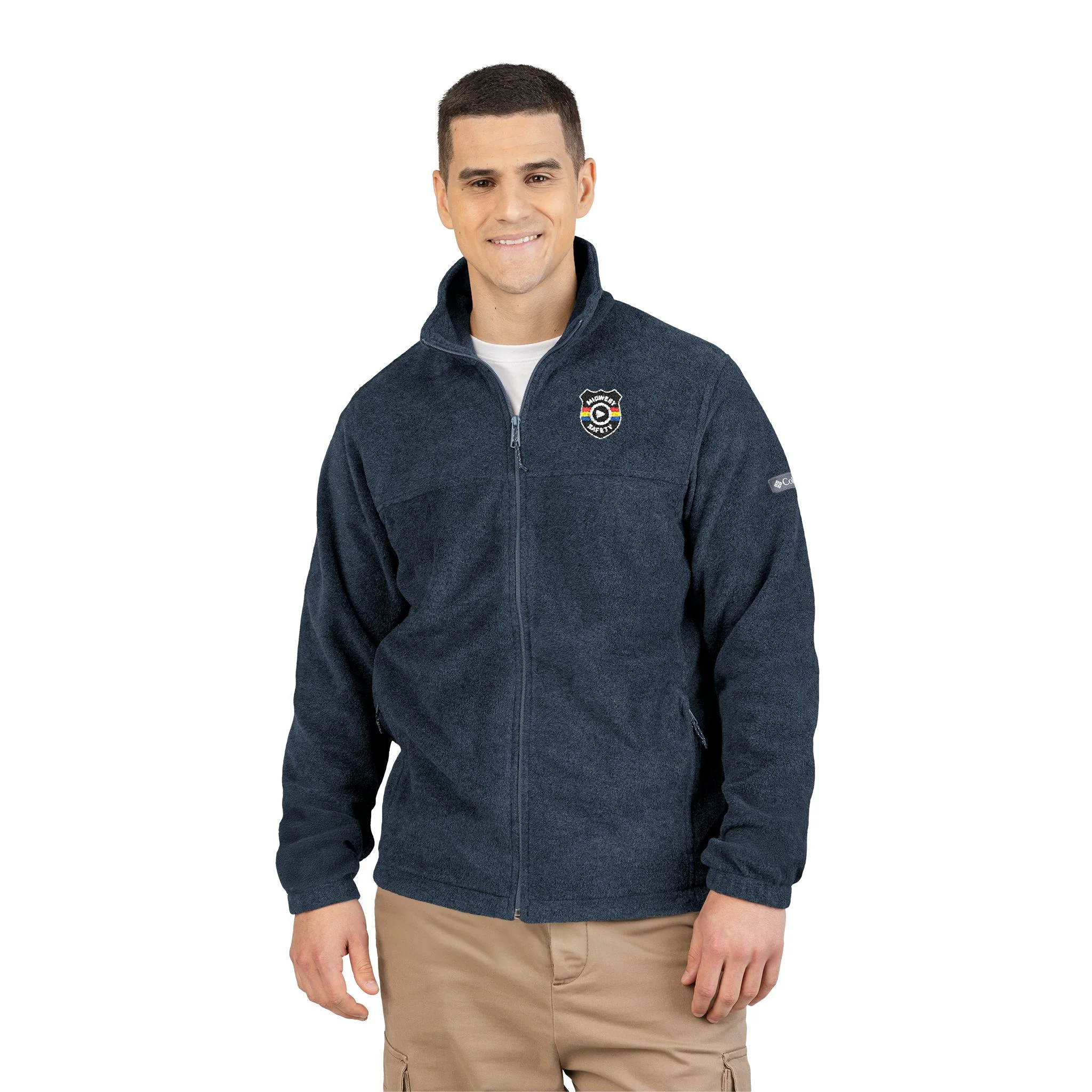Cozy Unisex Fleece Jacket with Custom Embroidery | Perfect Gift for Outdoors & Layering, Great for Fall & Winter Activities, Casual [...] - Image 12