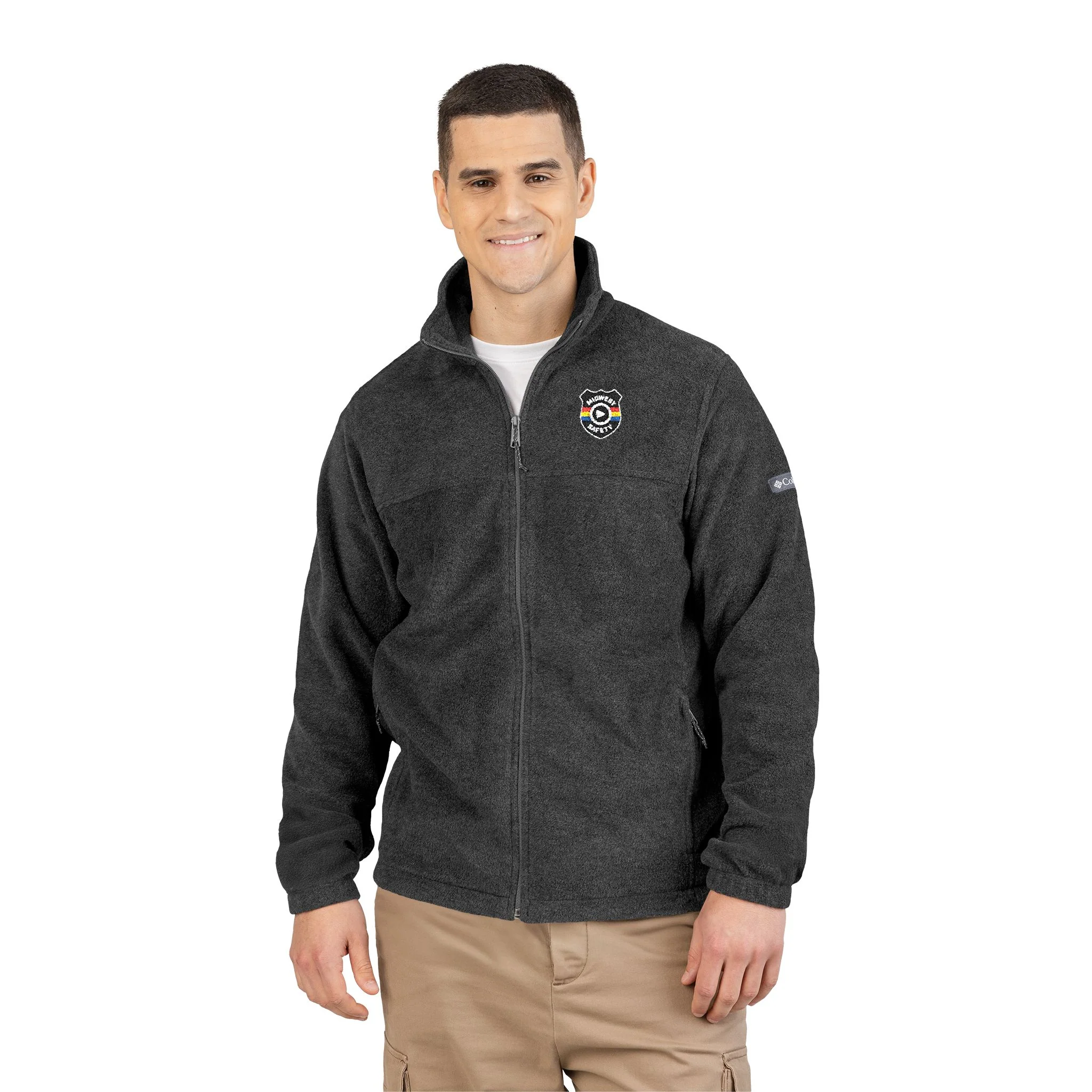 Cozy Unisex Fleece Jacket with Custom Embroidery | Perfect Gift for Outdoors & Layering, Great for Fall & Winter Activities, Casual [...] - Image 6