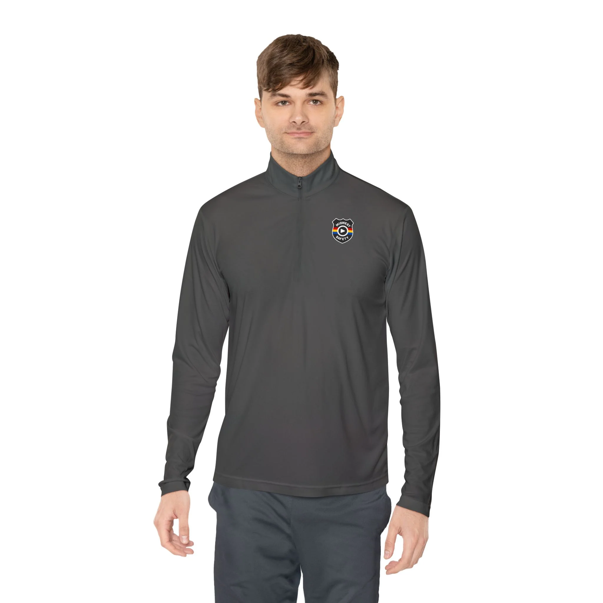 Cozy Unisex Quarter-Zip Pullover - Perfect for Outdoor Adventures - Image 9