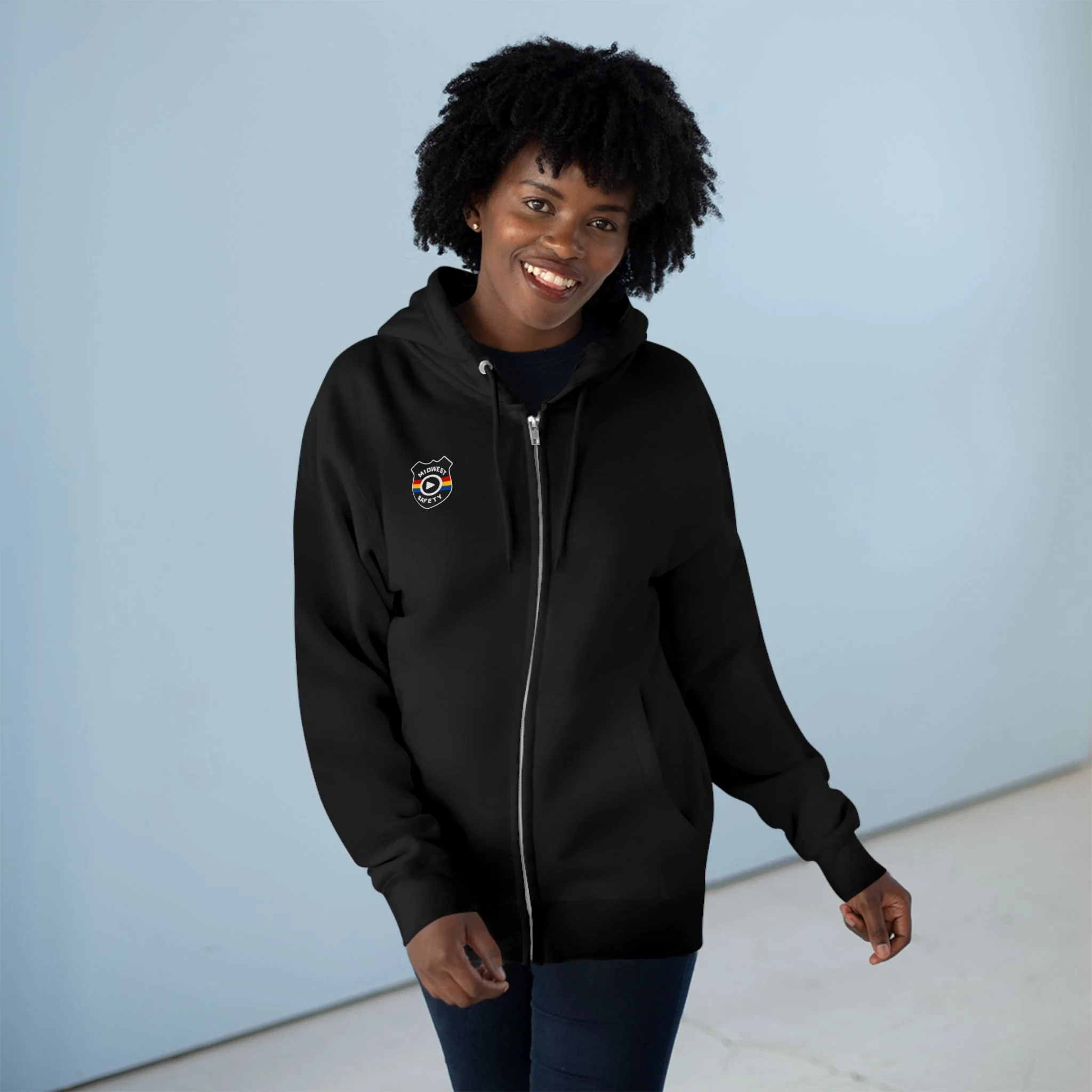 Cozy Unisex Zip Hoodie with Unique Design - Perfect for Casual Wear - Image 16