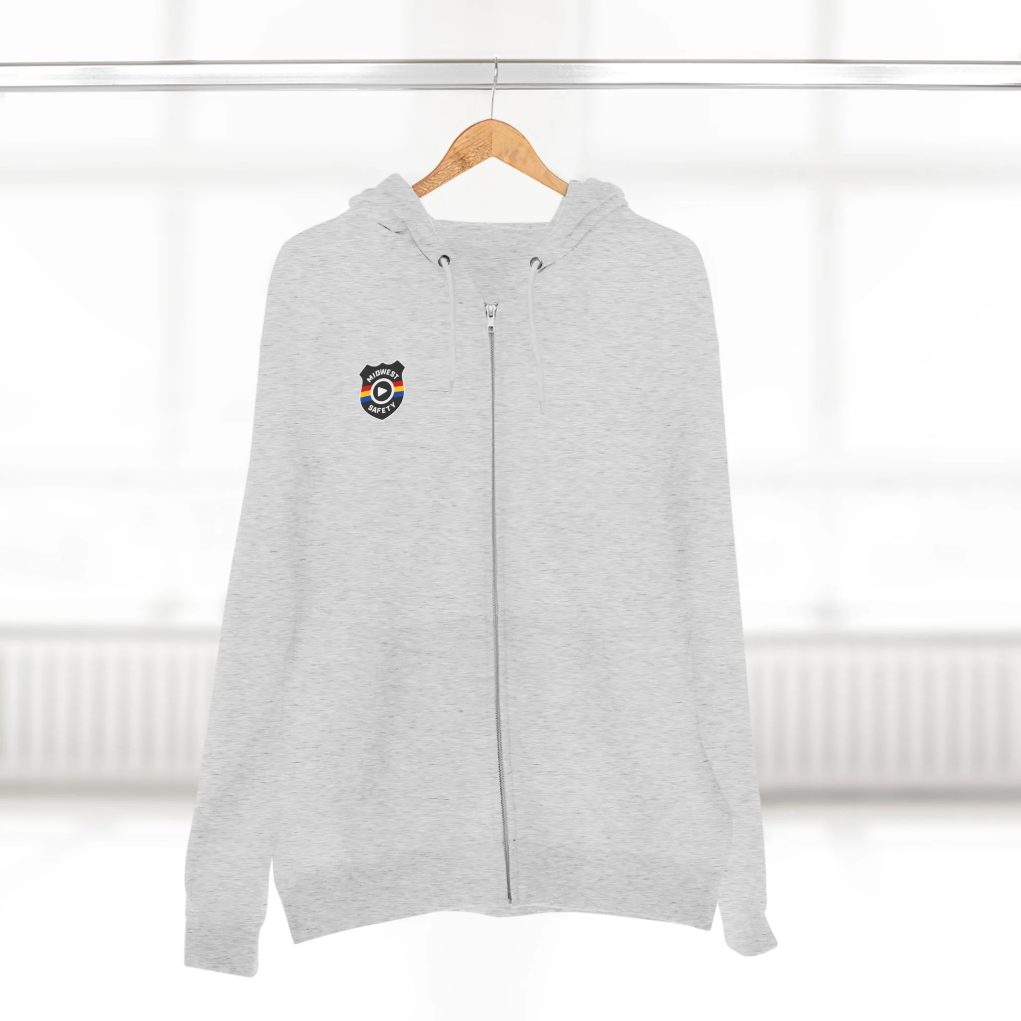 Cozy Unisex Zip Hoodie with Unique Design - Perfect for Casual Wear - Image 5