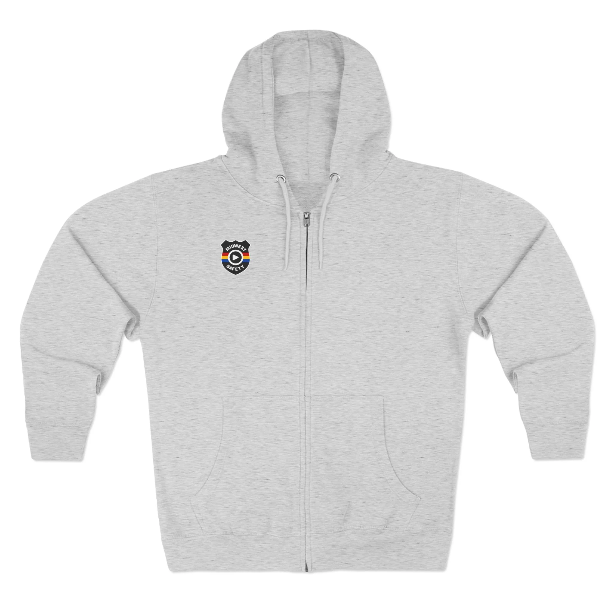 Cozy Unisex Zip Hoodie with Unique Design - Perfect for Casual Wear - Image 6