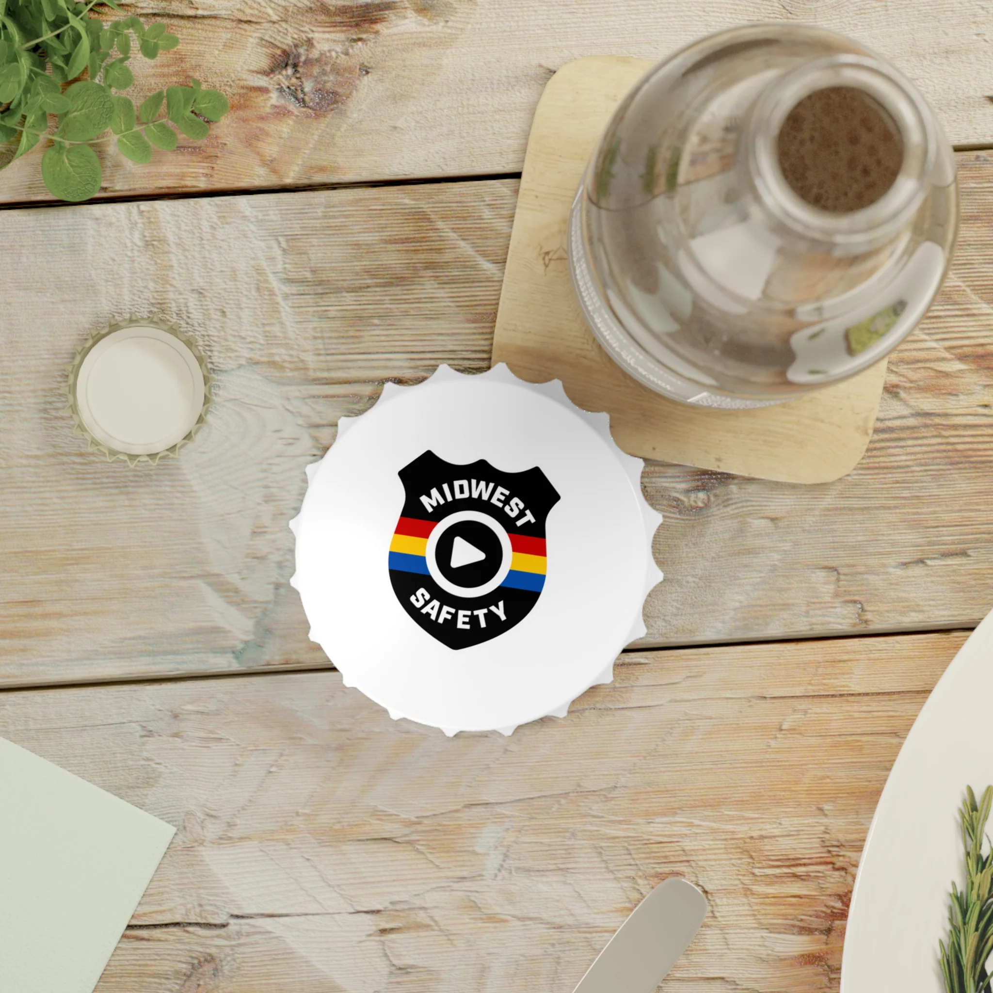 Custom Midwest Safety Bottle Opener, Unique Barware Gift, Personalized Kitchen Accessory, Perfect for Parties and Events - Image 5