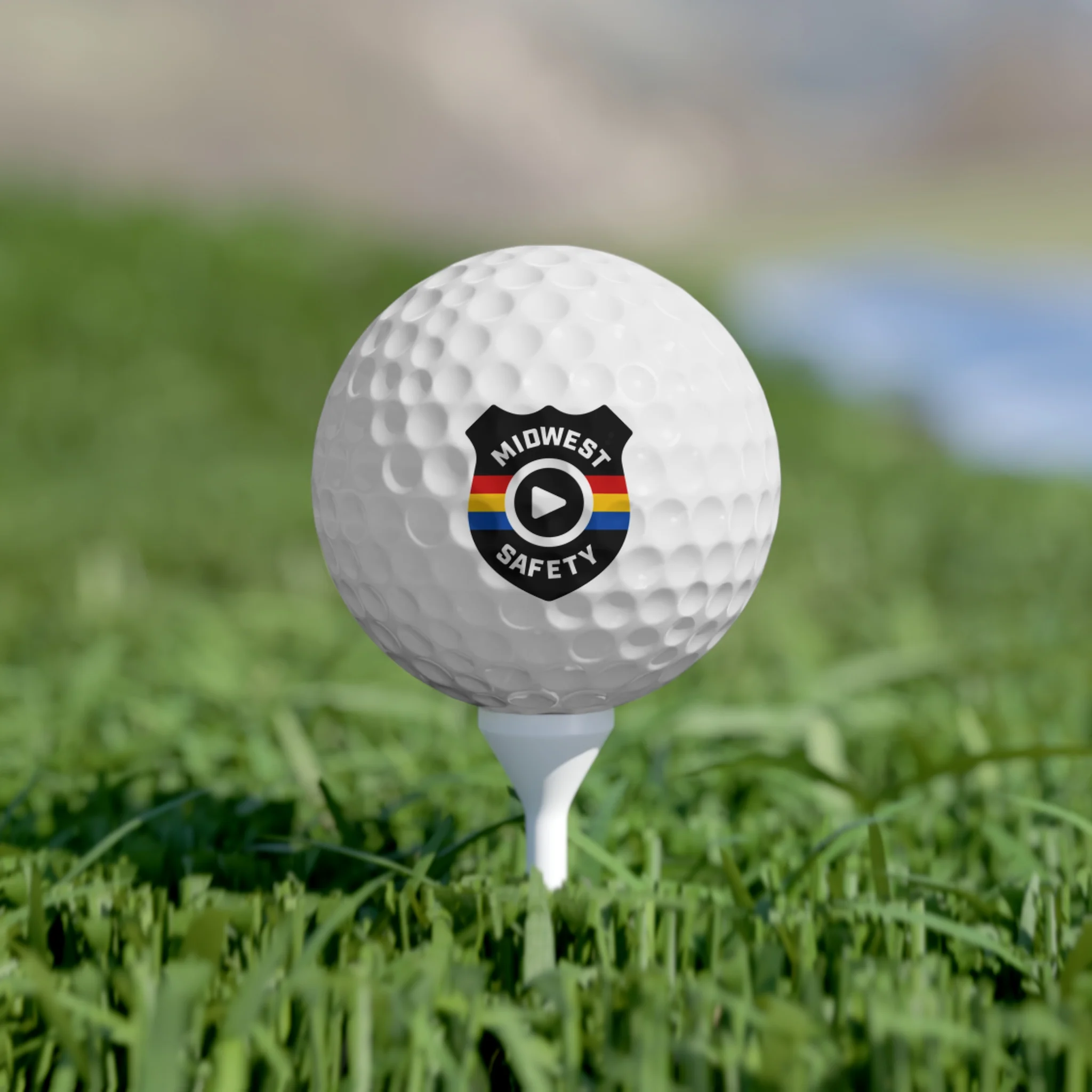 Custom Midwest Safety Golf Balls - 6 Pack, Perfect for Golf Enthusiasts - Image 4