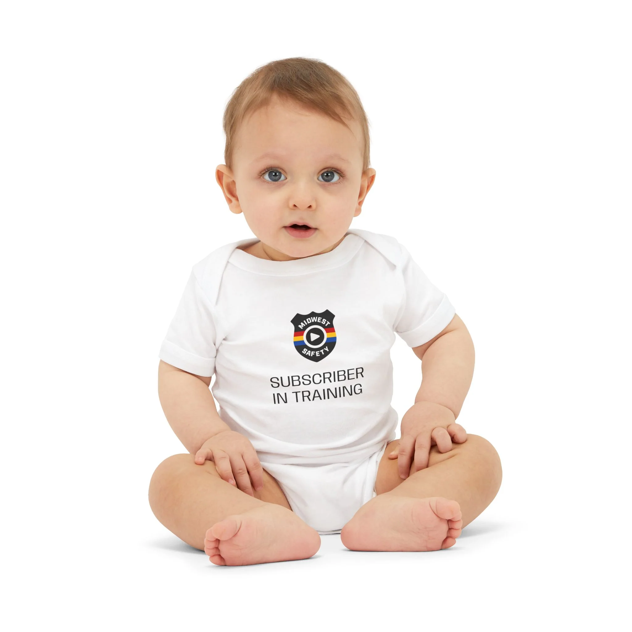 Funny Infant Jersey One Piece - 'Subscriber in Training' Baby Bodysuit - Image 11