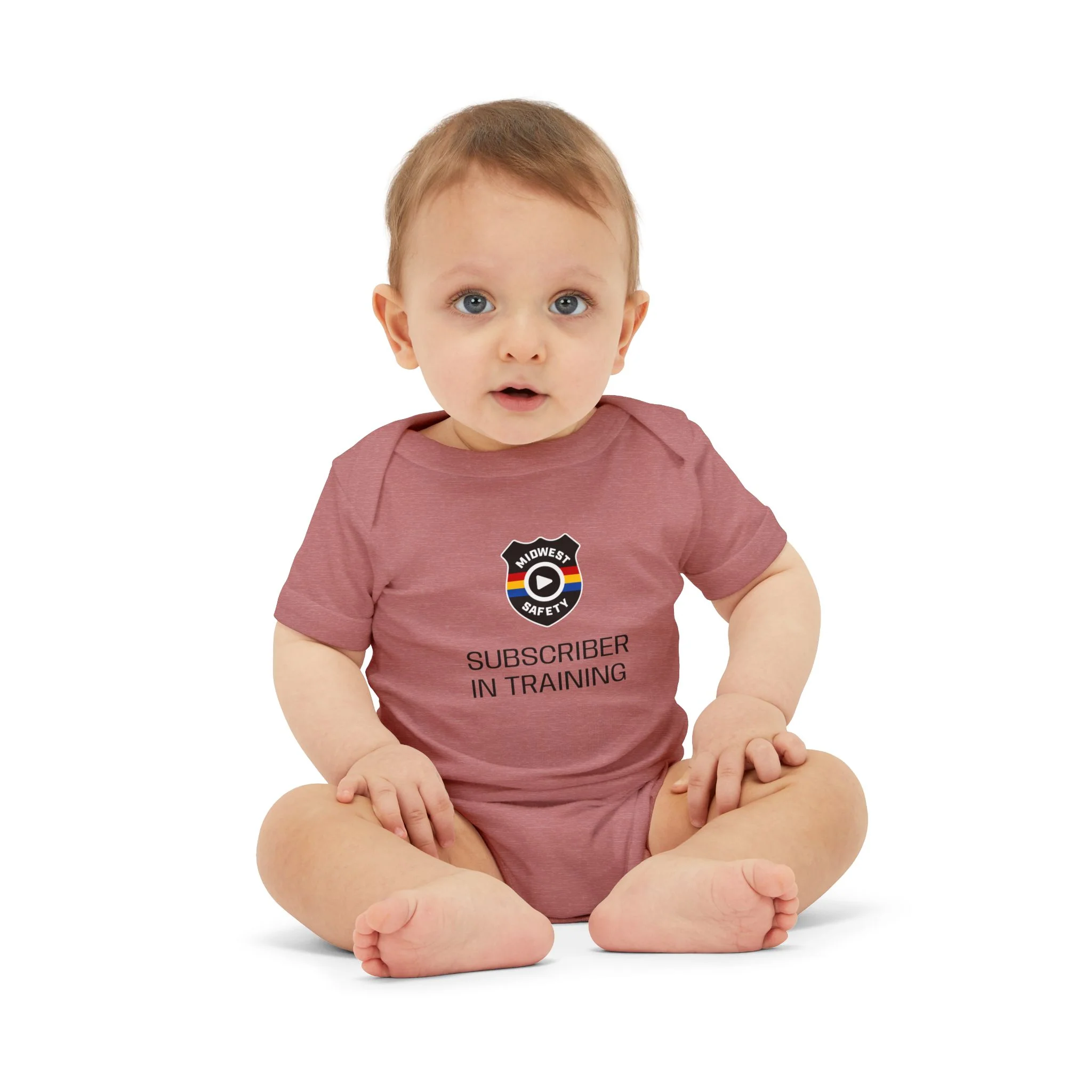 Funny Infant Jersey One Piece - 'Subscriber in Training' Baby Bodysuit - Image 14