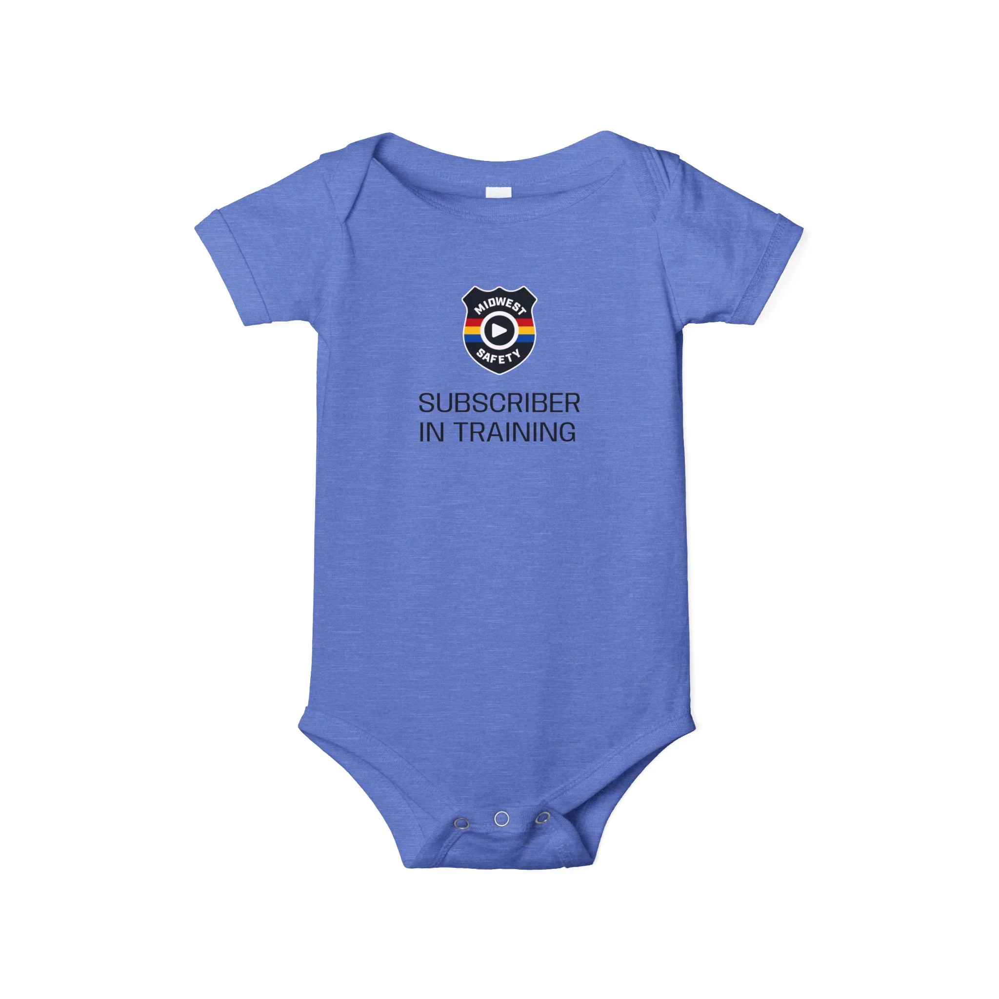 Funny Infant Jersey One Piece - 'Subscriber in Training' Baby Bodysuit - Image 5