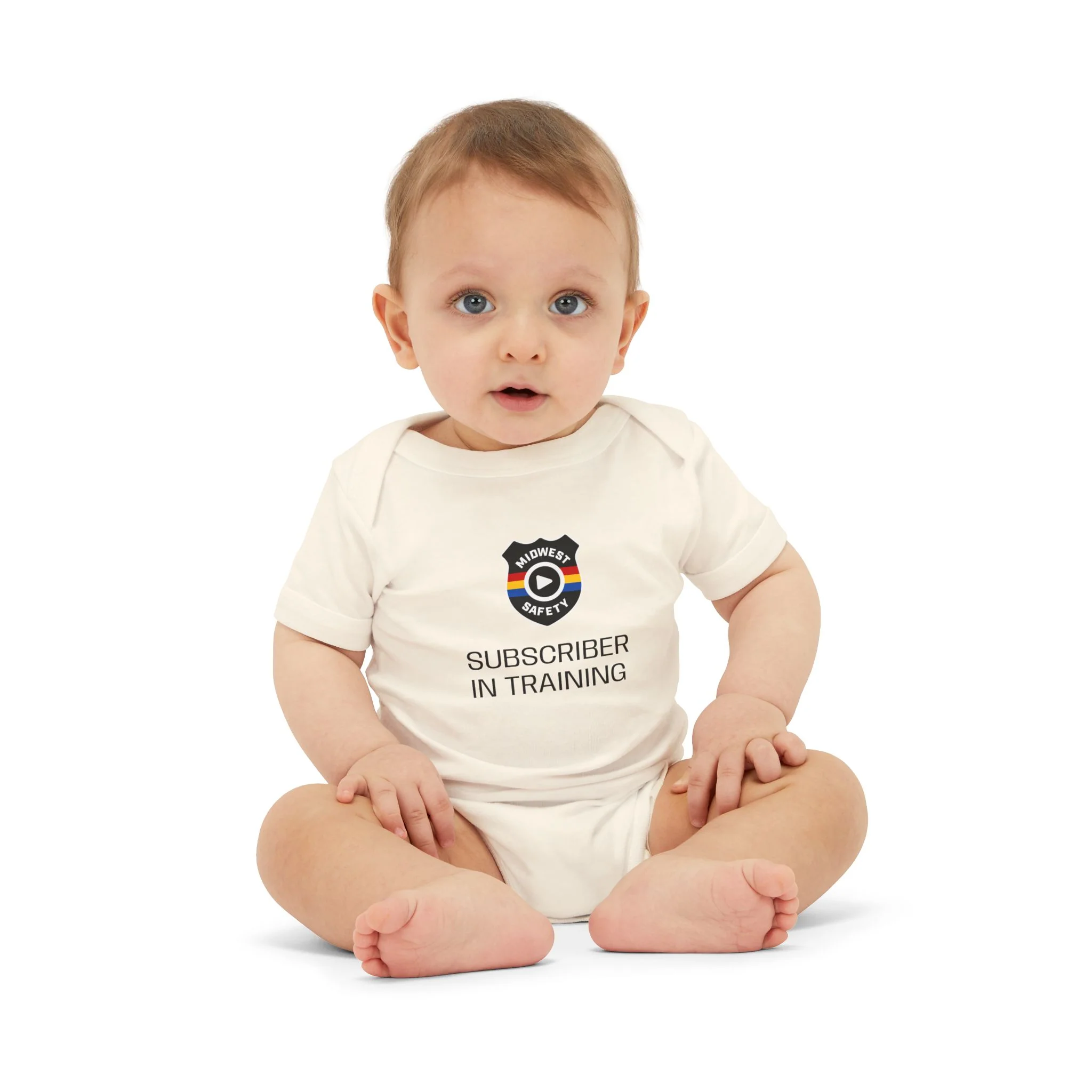 Funny Infant Jersey One Piece - 'Subscriber in Training' Baby Bodysuit - Image 8