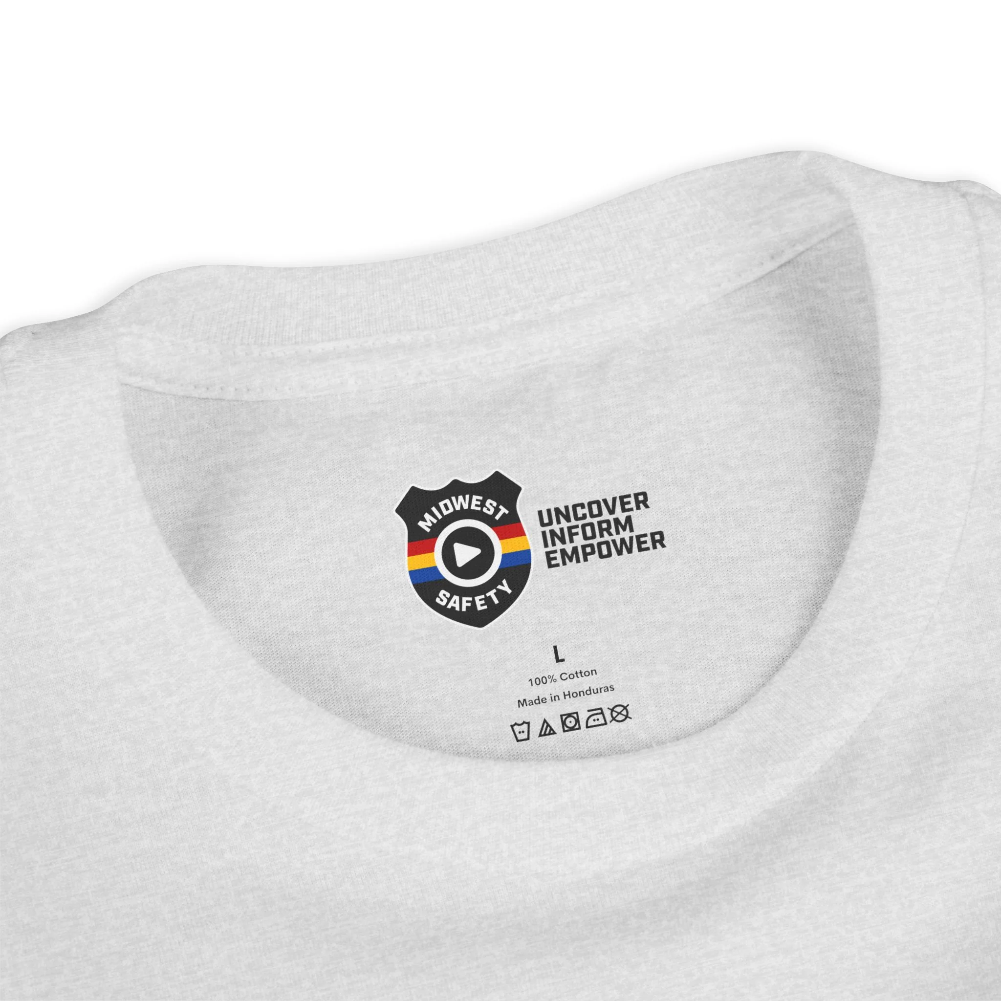Youth Short Sleeve Tee Funny Police Car, 'Got Too Silly' - Image 16