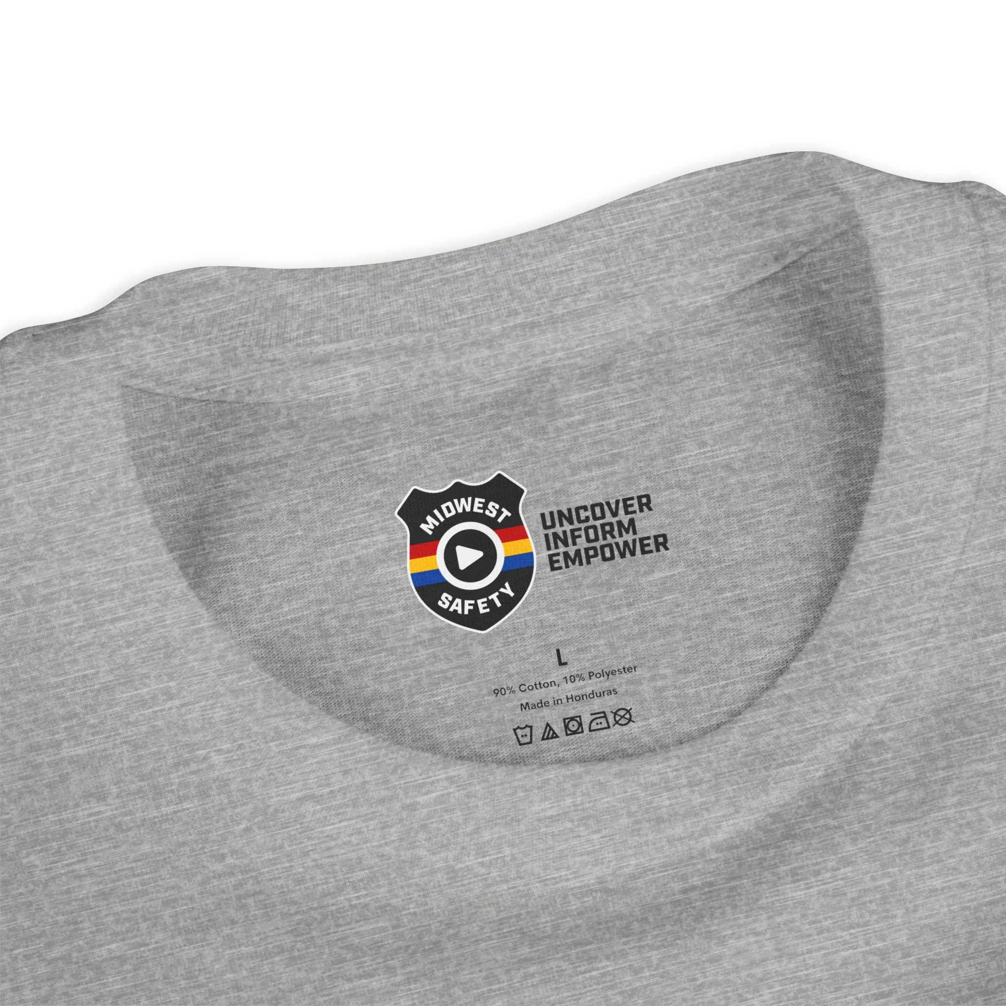 Youth Short Sleeve Tee Funny Police Car, 'Got Too Silly' - Image 39
