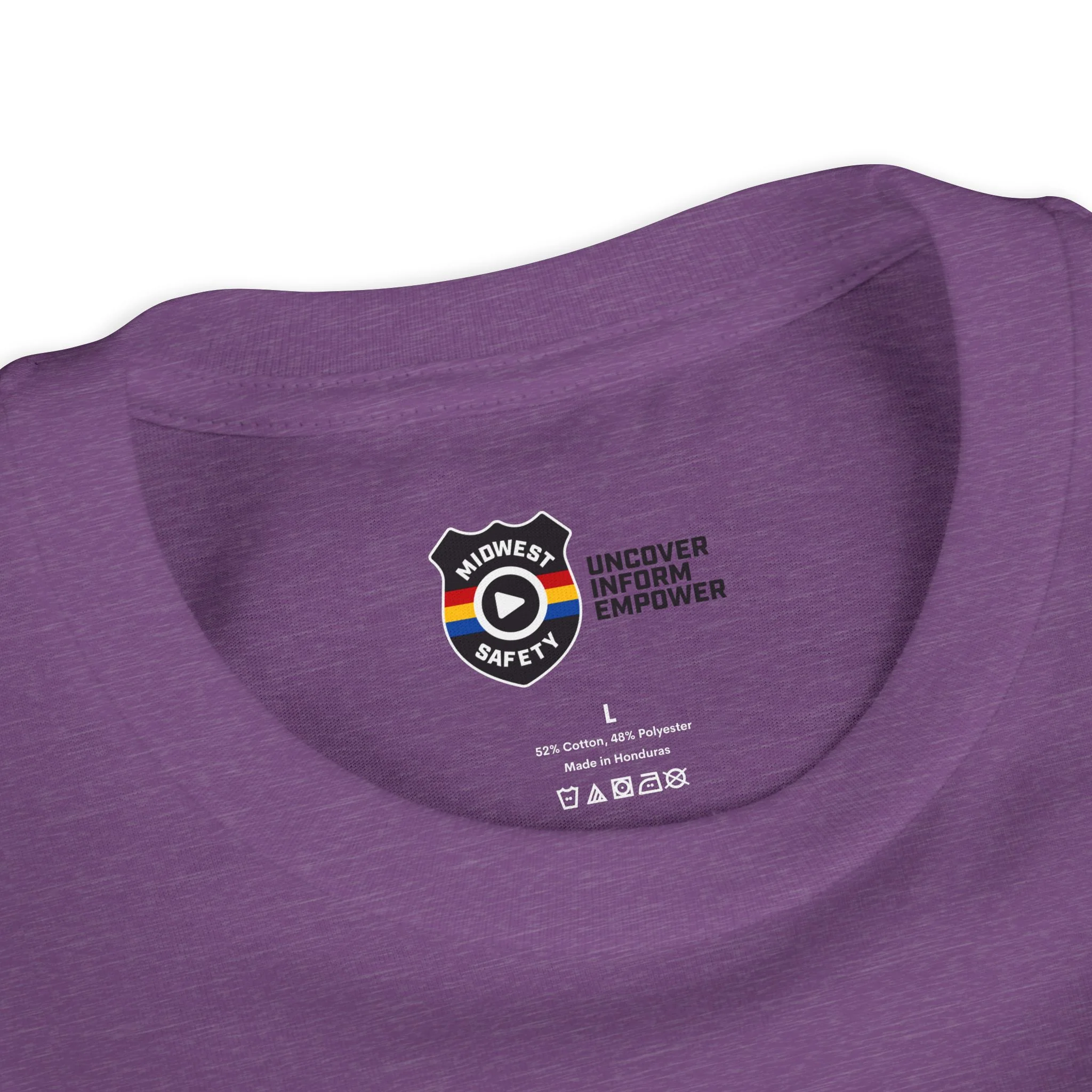 Youth Short Sleeve Tee Funny Police Car, 'Got Too Silly' - Image 49