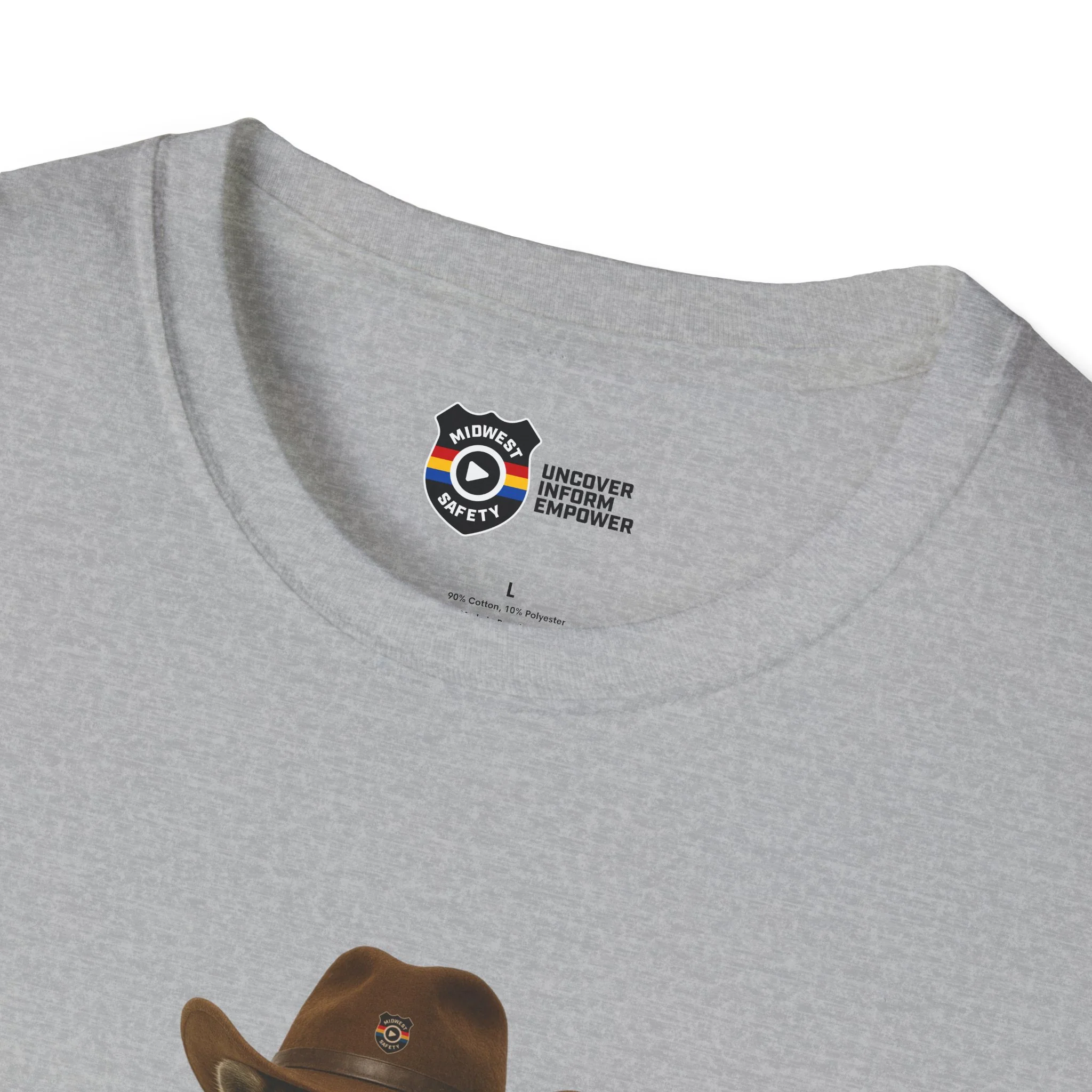 Got Too Wild Raccoon Cowboy Unisex Softstyle T-Shirt - Image 15