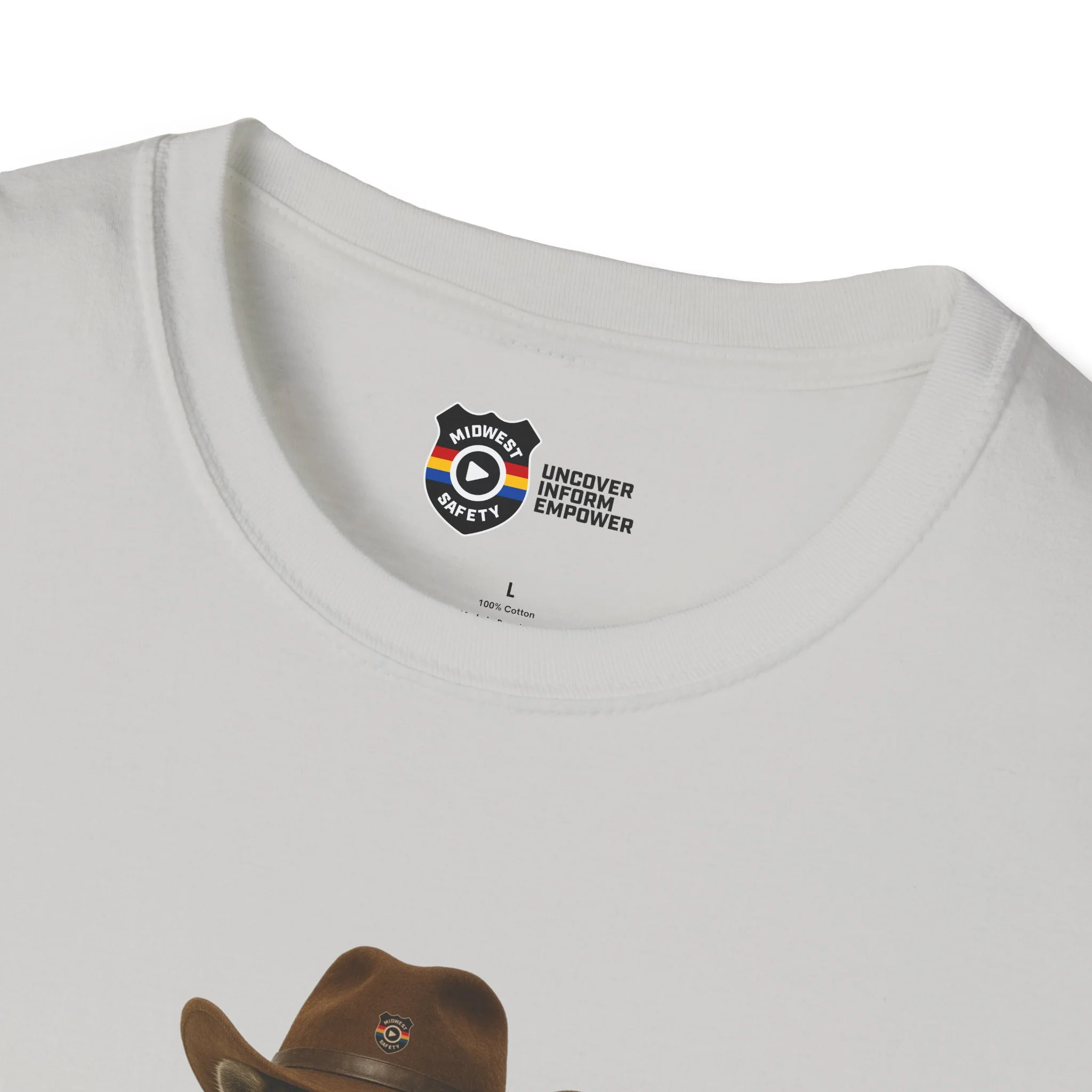 Got Too Wild Raccoon Cowboy Unisex Softstyle T-Shirt - Image 25