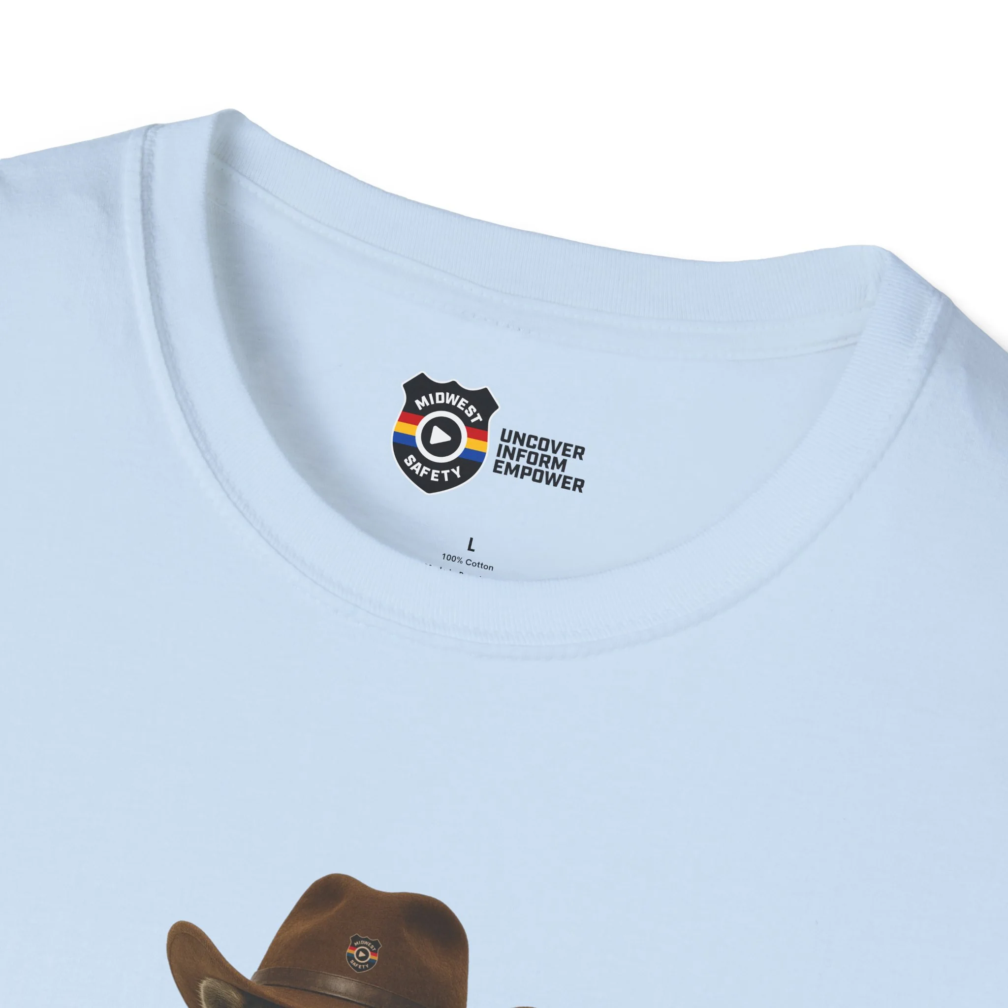 Got Too Wild Raccoon Cowboy Unisex Softstyle T-Shirt - Image 45