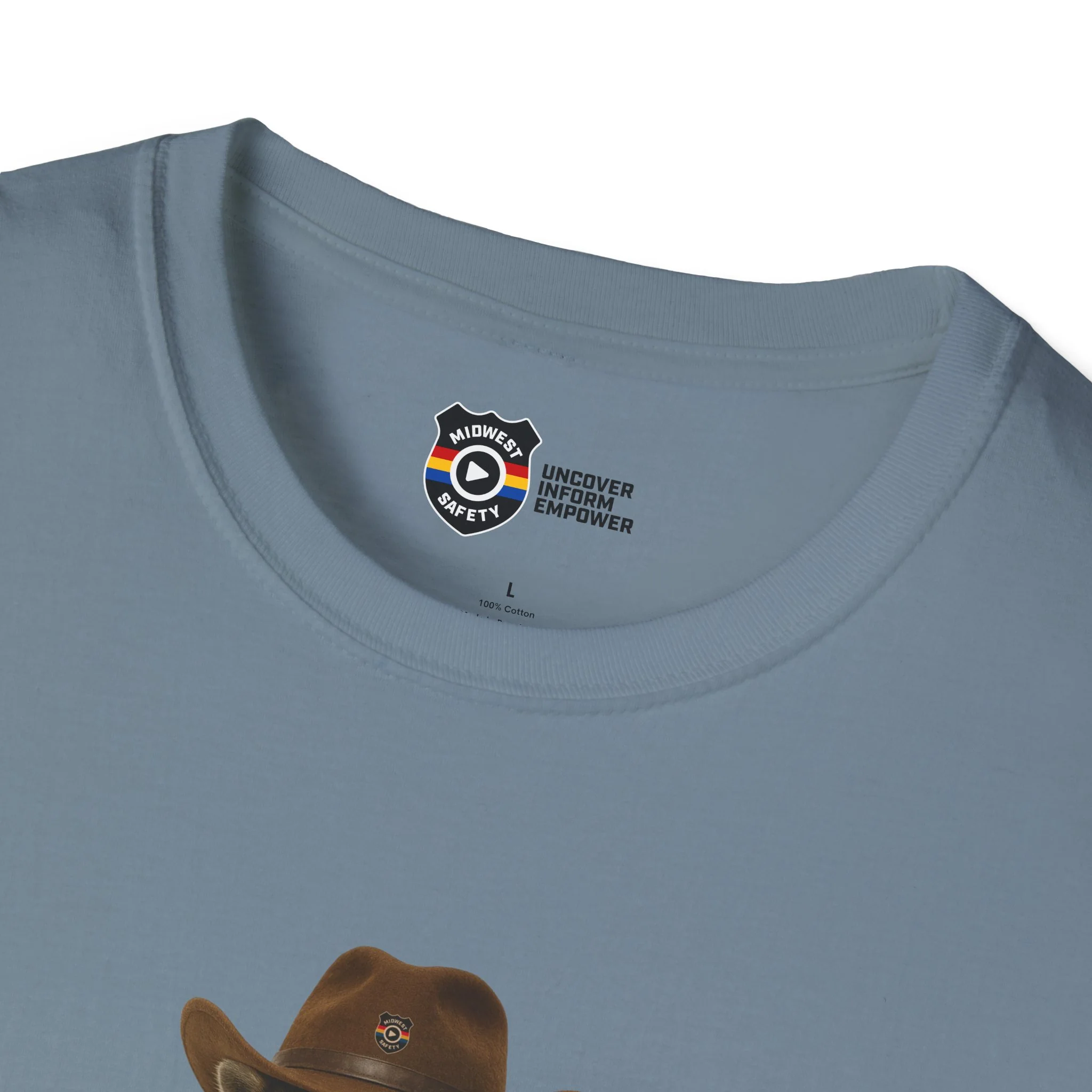 Got Too Wild Raccoon Cowboy Unisex Softstyle T-Shirt - Image 50