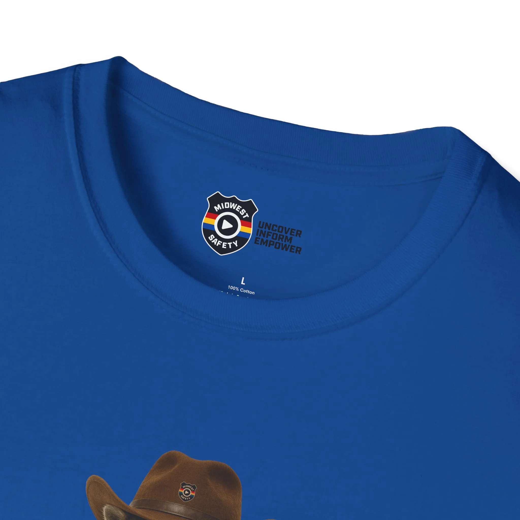 Got Too Wild Raccoon Cowboy Unisex Softstyle T-Shirt - Image 62