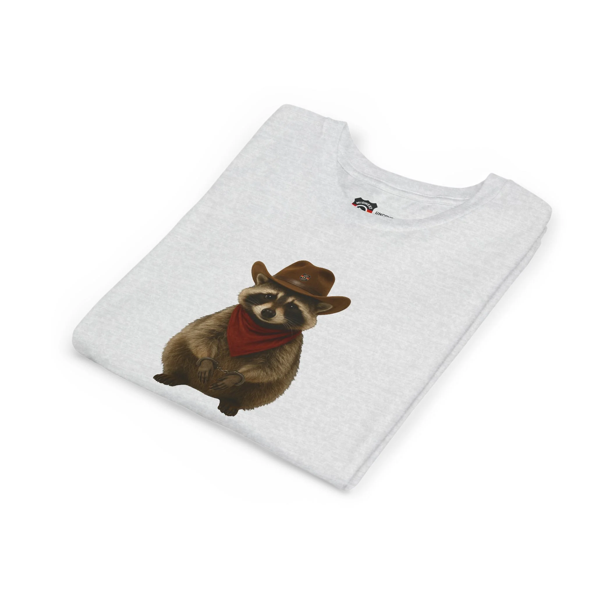 Youth Short Sleeve Tee 'Got Too Wild' Rebel the Raccoon - Image 15