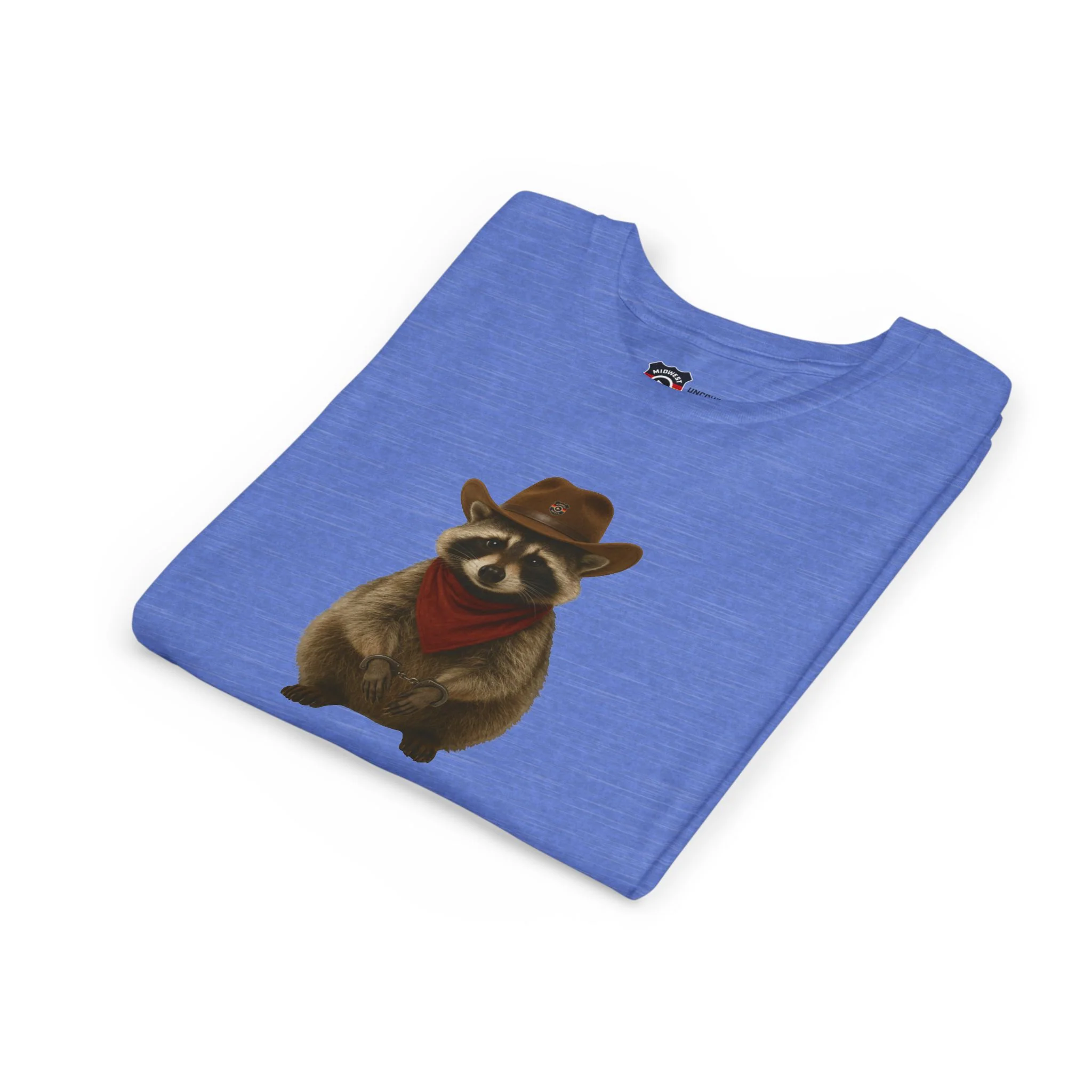 Youth Short Sleeve Tee 'Got Too Wild' Rebel the Raccoon - Image 41