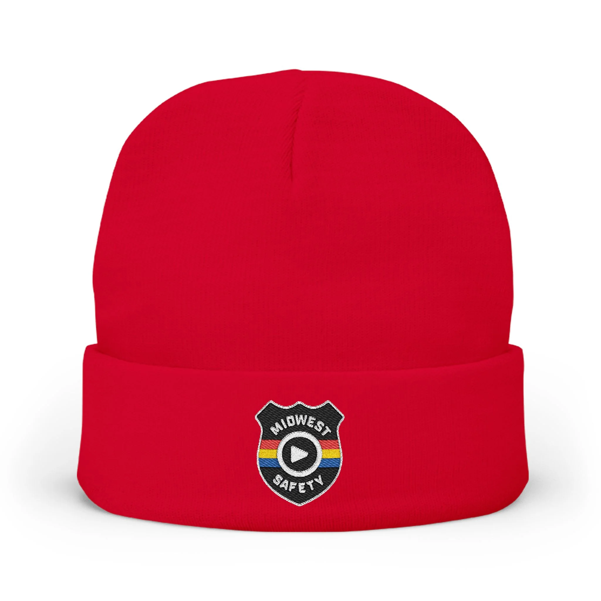 Knit Beanie - Badge Logo (Embroidery) - Image 2