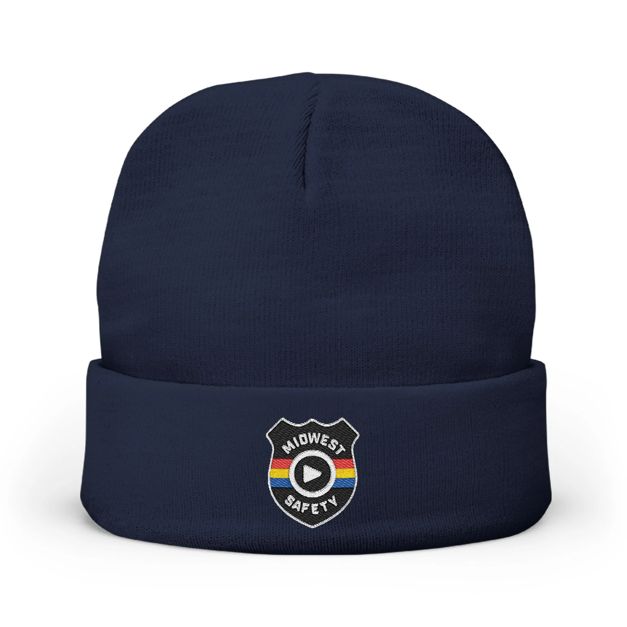 Knit Beanie - Badge Logo (Embroidery) - Image 3