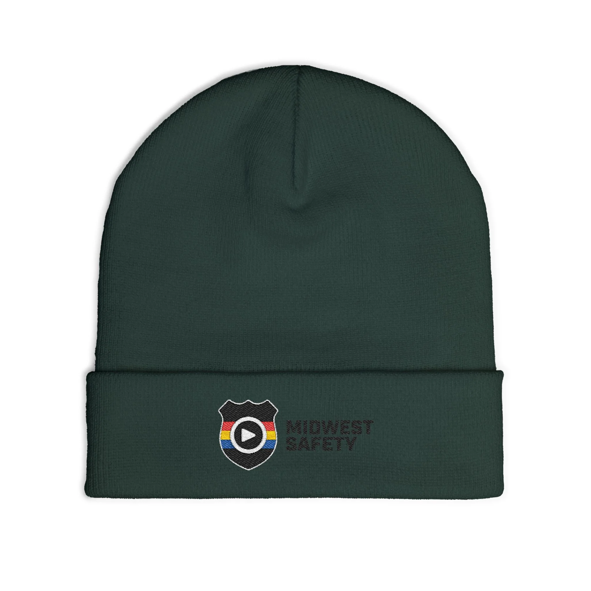 Knit Beanie (Embroidery) Horizontal Midwest Safety Logo - Image 11