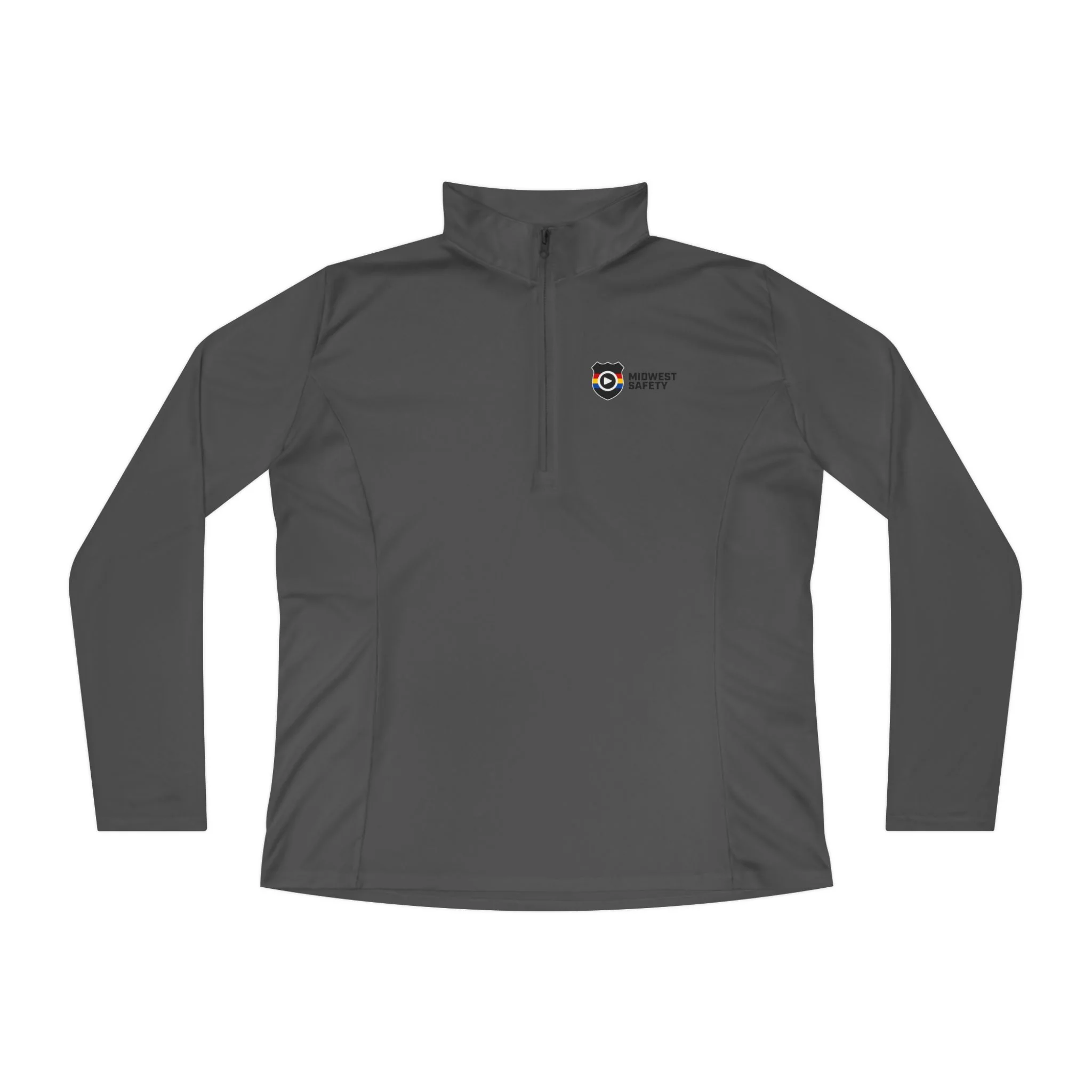 Comfortable Ladies Quarter-Zip Pullover for Active Women - Perfect for Sports & Casual Wear - Image 2