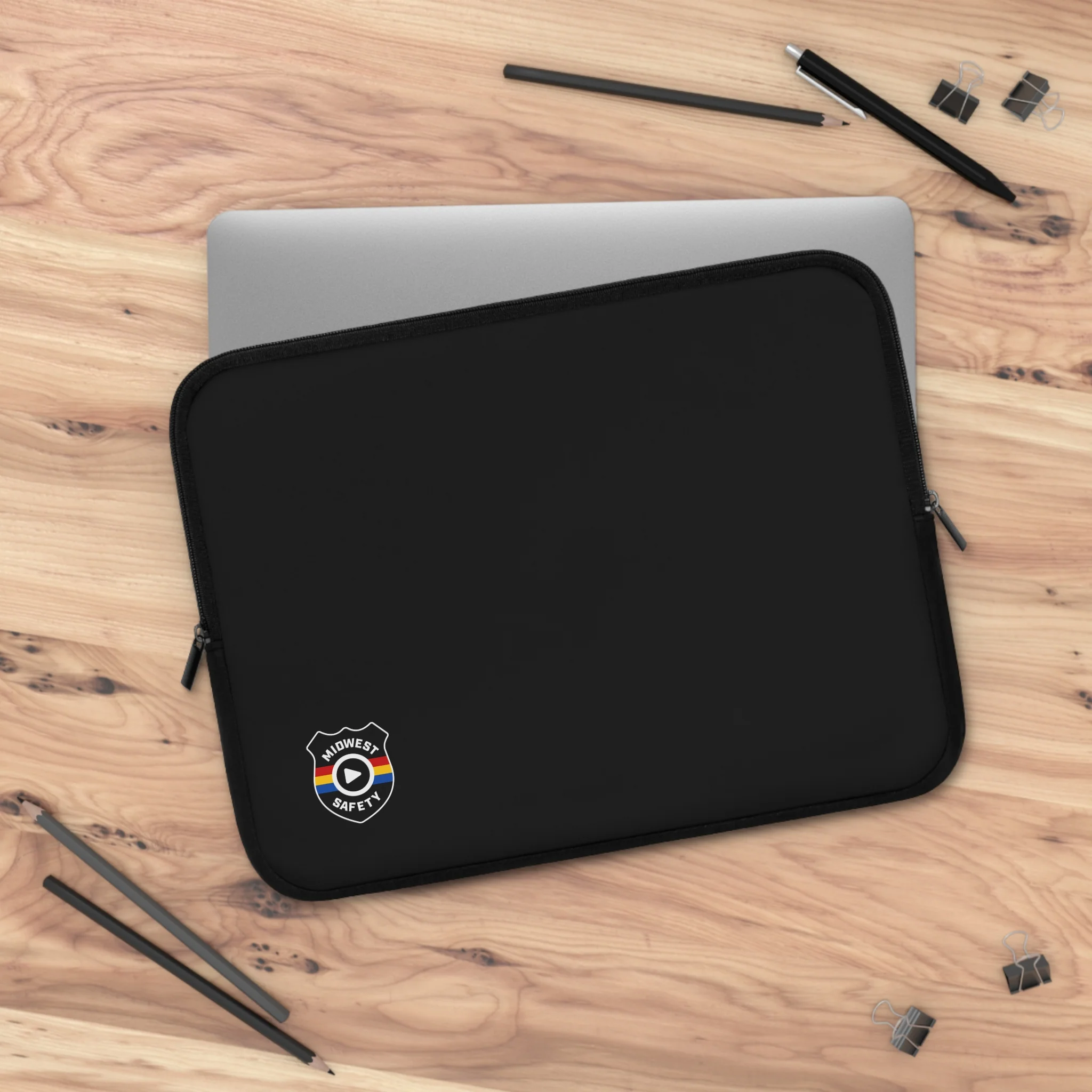 Midnight Safety Laptop Sleeve - Stylish Protection for Your Device - Image 14
