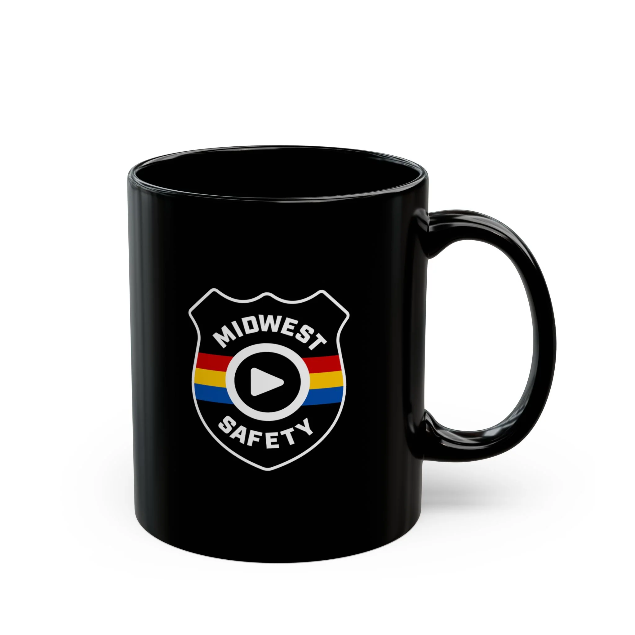 Midwest Safety Black Mug - 11oz & 15oz - Image 11