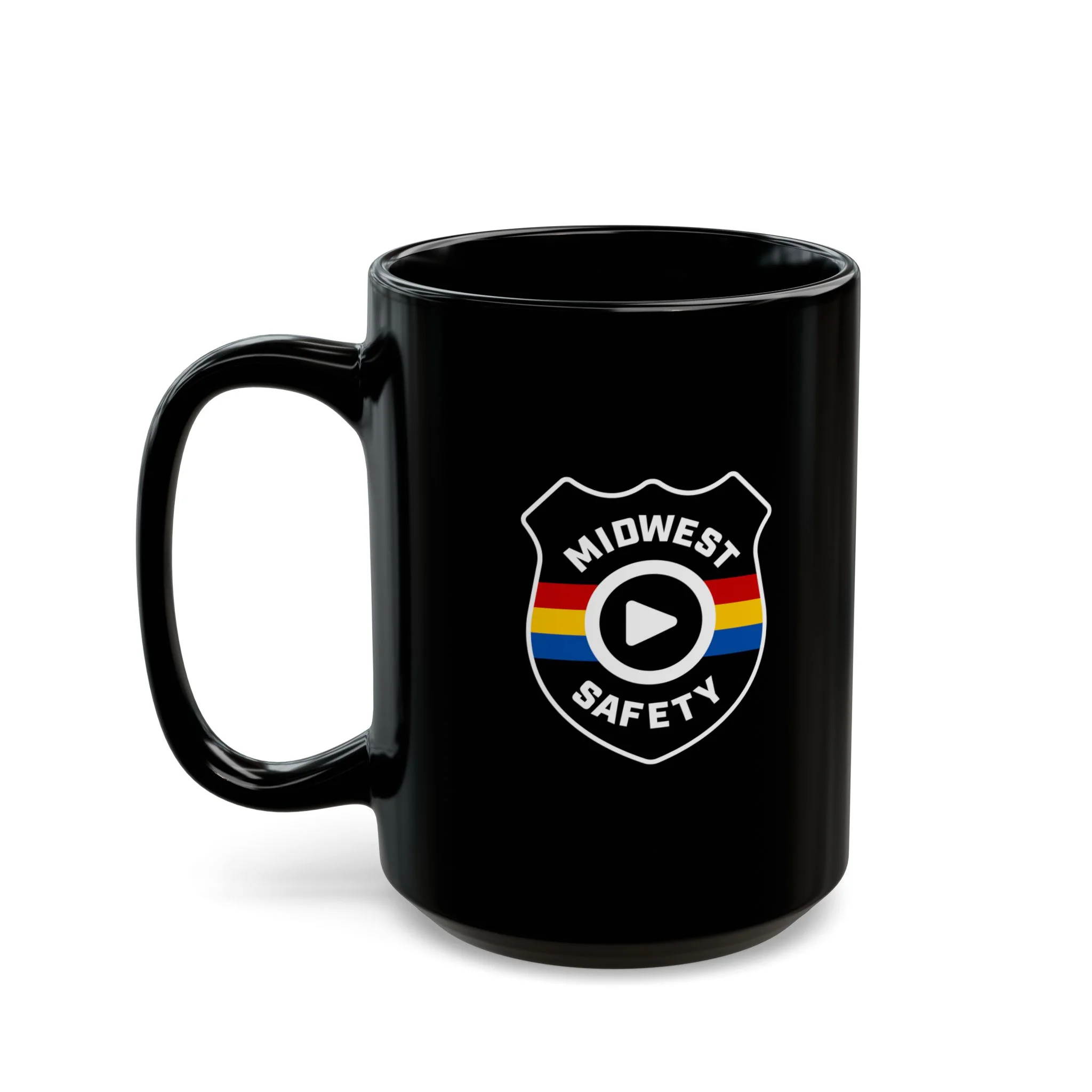 Midwest Safety Black Mug - 11oz & 15oz - Image 4