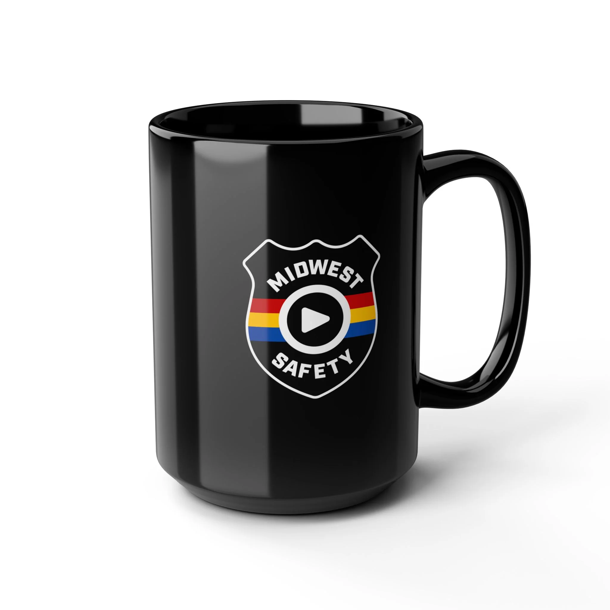 Midwest Safety Black Mug - 11oz & 15oz - Image 7