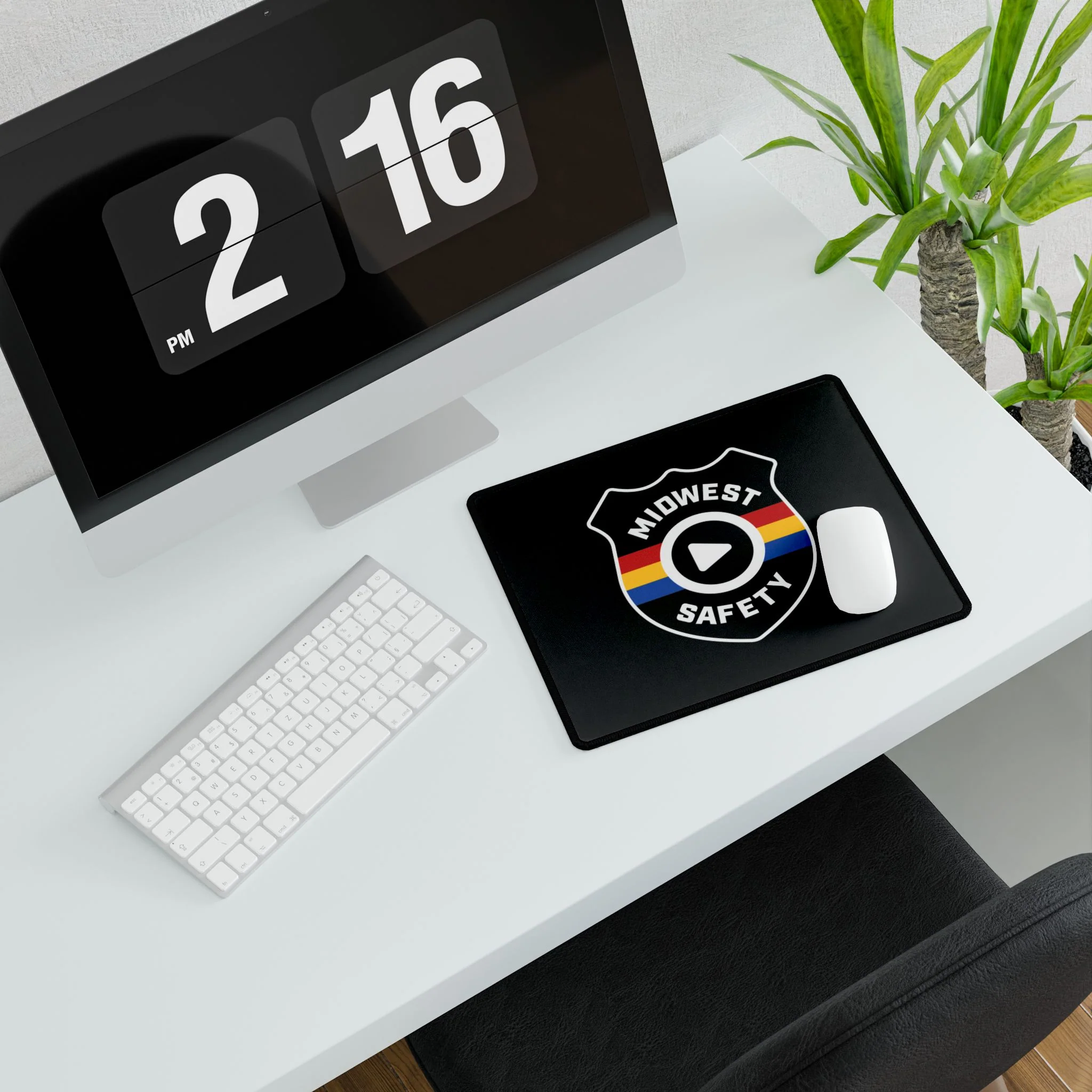 Midwest Safety Desk Mat - Durable Desk Protector with Shield Design - Image 8