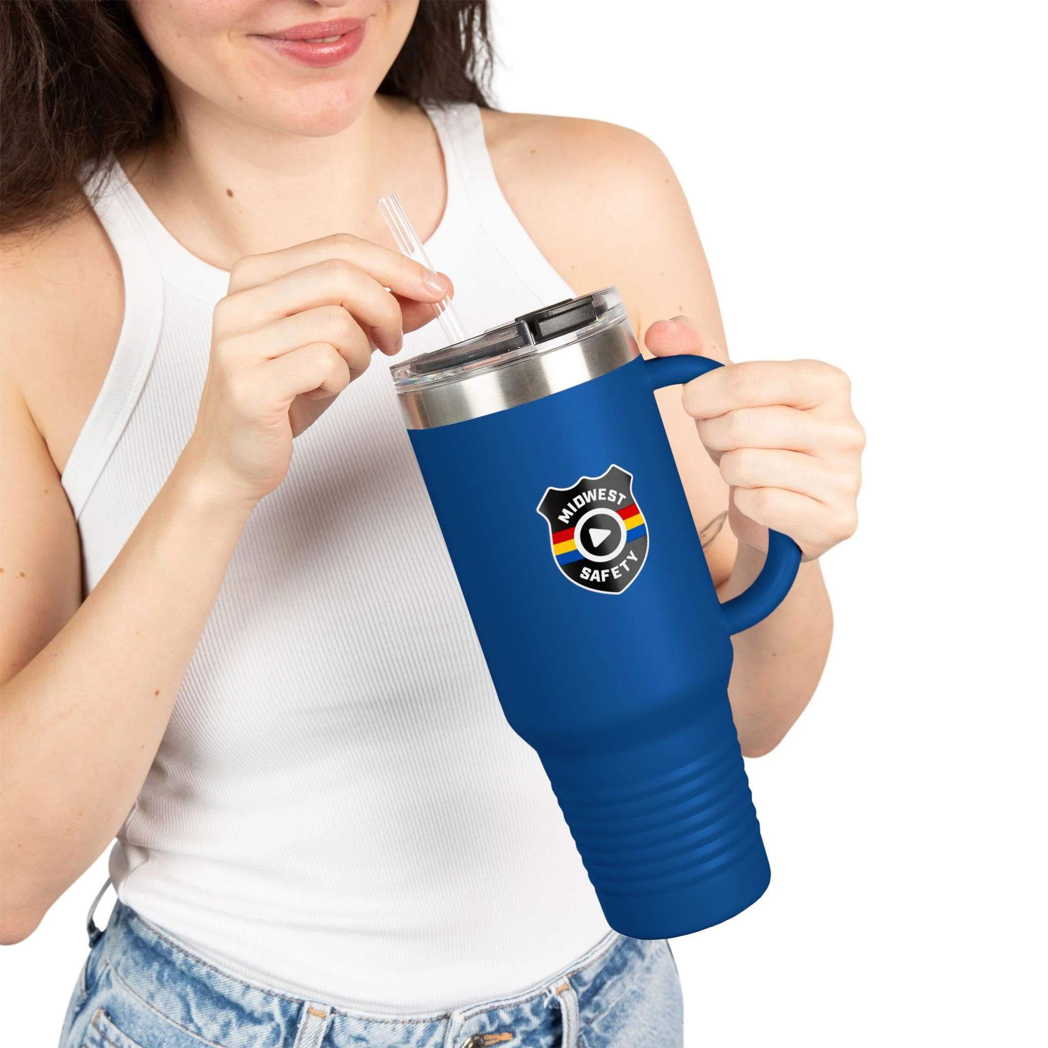 Midwest Safety Insulated Travel Mug - 40oz, Reusable Coffee Cup, Outdoor Adventure Tumbler, Gift for Him/Her, Eco-Friendly Drinkware - Image 25